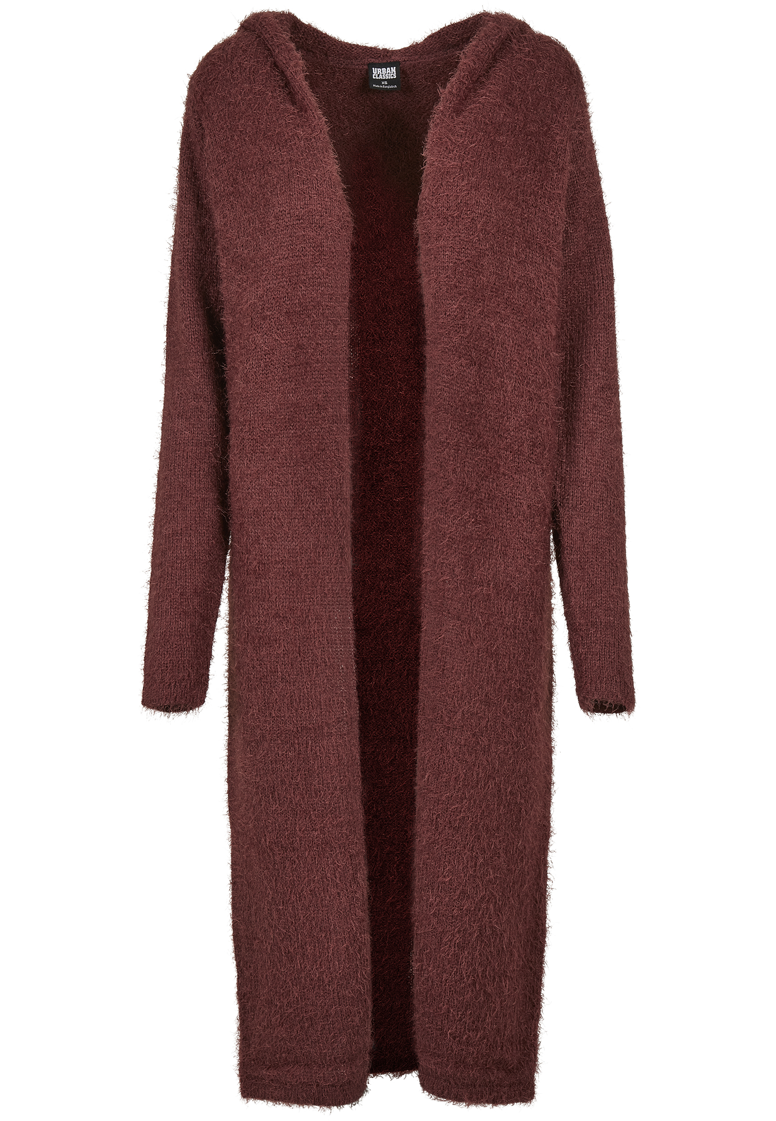 Ladies Hooded Feather Cardigan cherry L - variant image 5