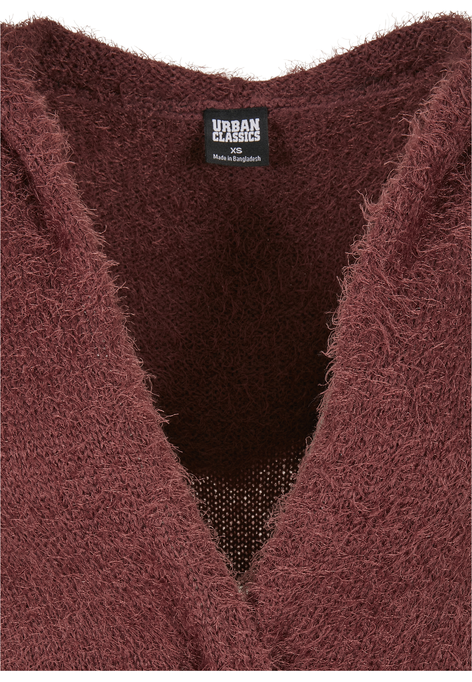 Ladies Hooded Feather Cardigan cherry L - variant image 7