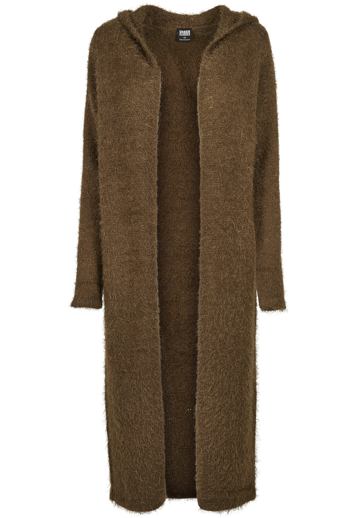 Ladies Hooded Feather Cardigan summerolive L - variant image 5