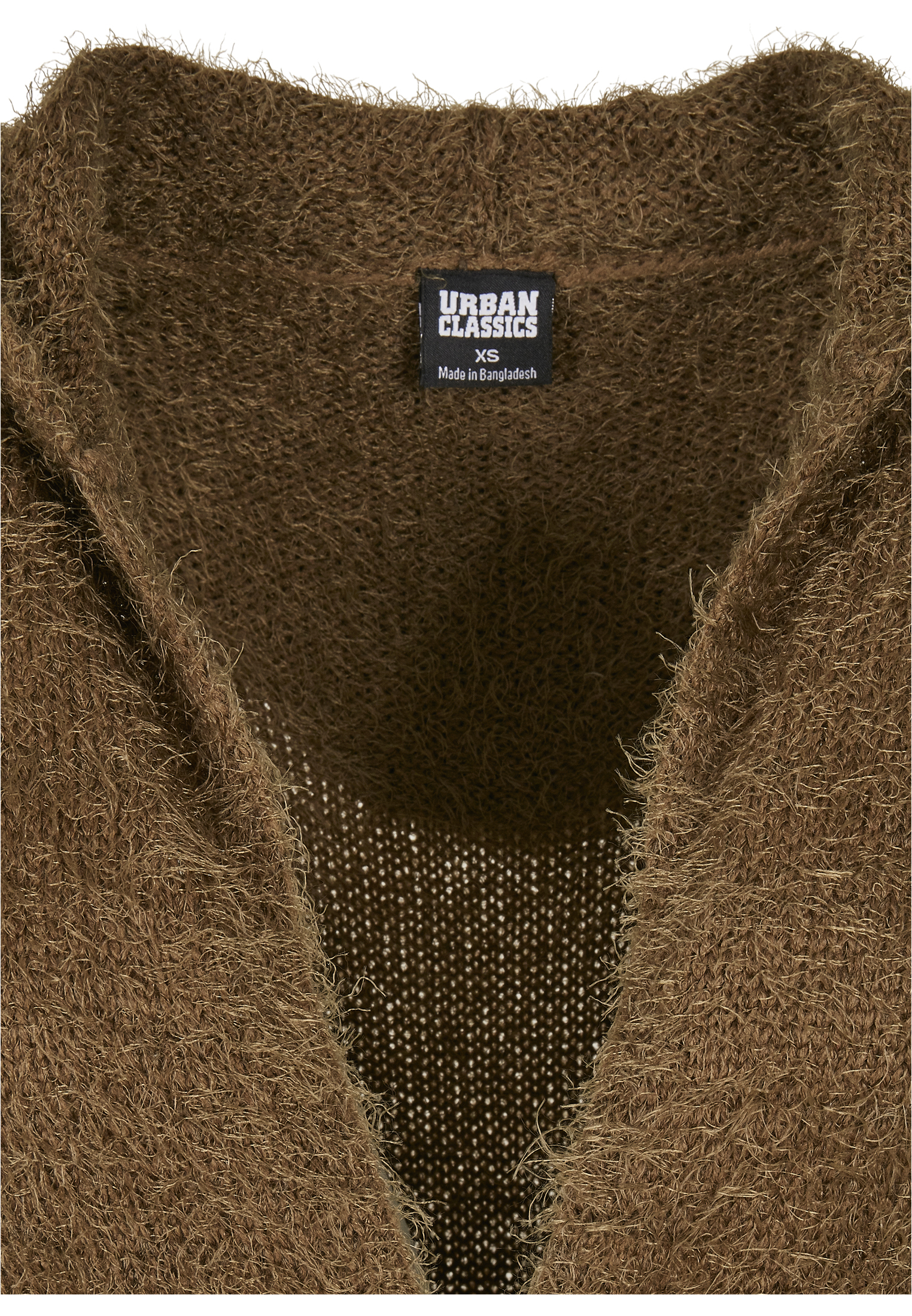 Ladies Hooded Feather Cardigan summerolive L - variant image 7