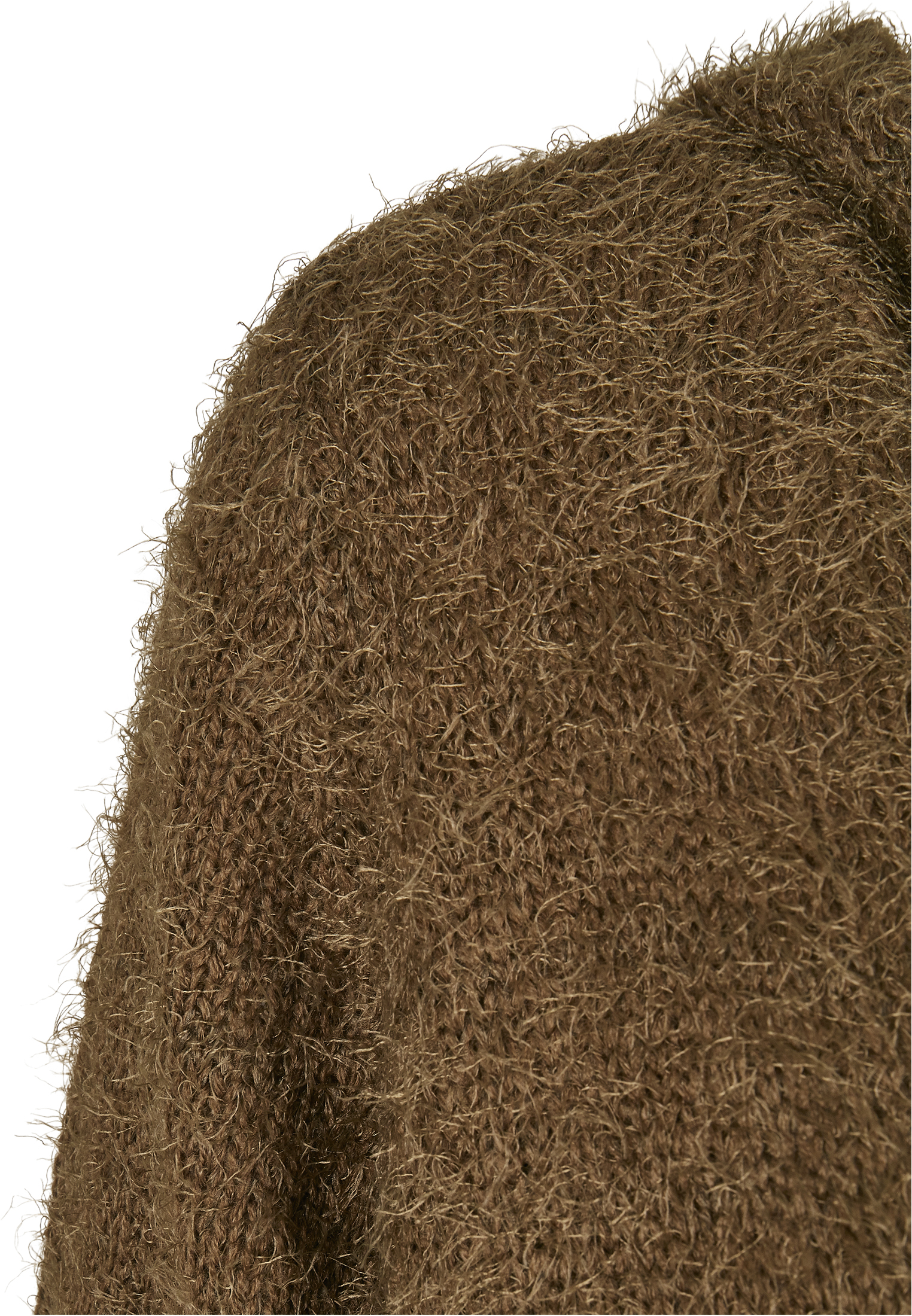 Ladies Hooded Feather Cardigan summerolive L - variant image 8