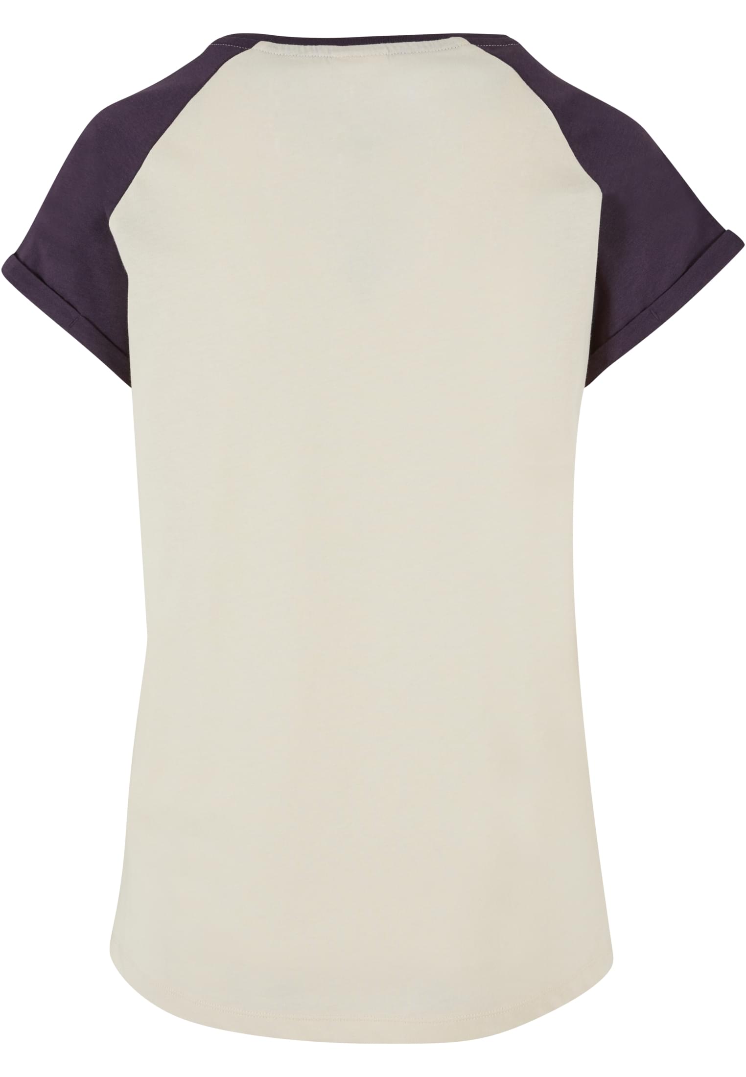 Dames Contrast Raglan Tee blanchesable/purplicentre 3XL
 - variant image 4