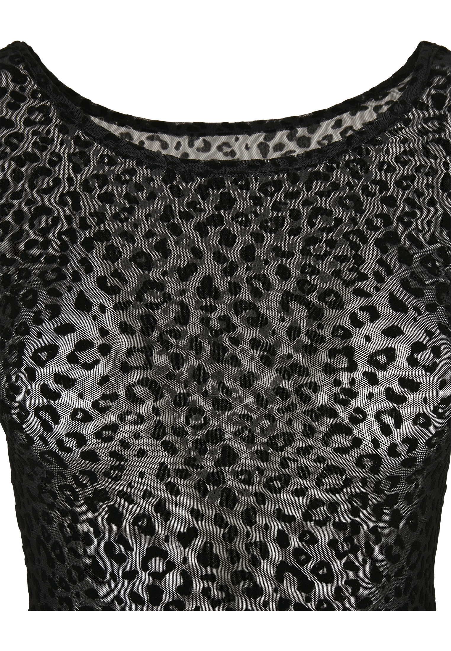 Frauen Feder Spitze Körper schwarz 3XL
 - variant image 7