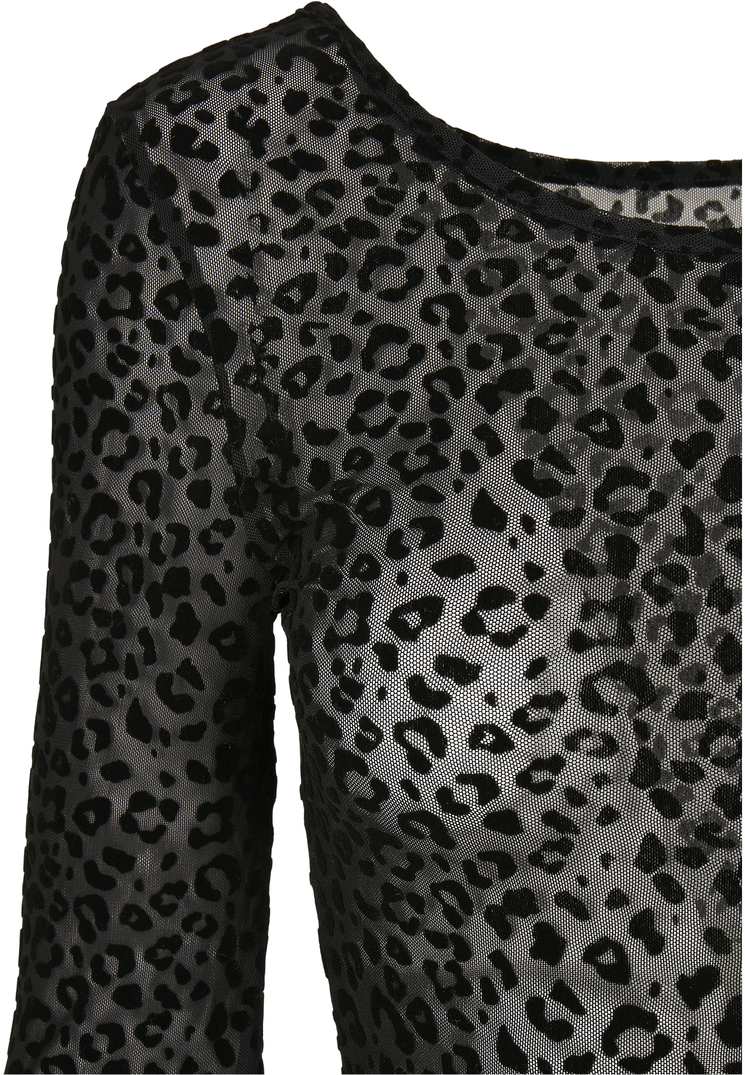 Frauen Feder Spitze Körper schwarz 3XL
 - variant image 8