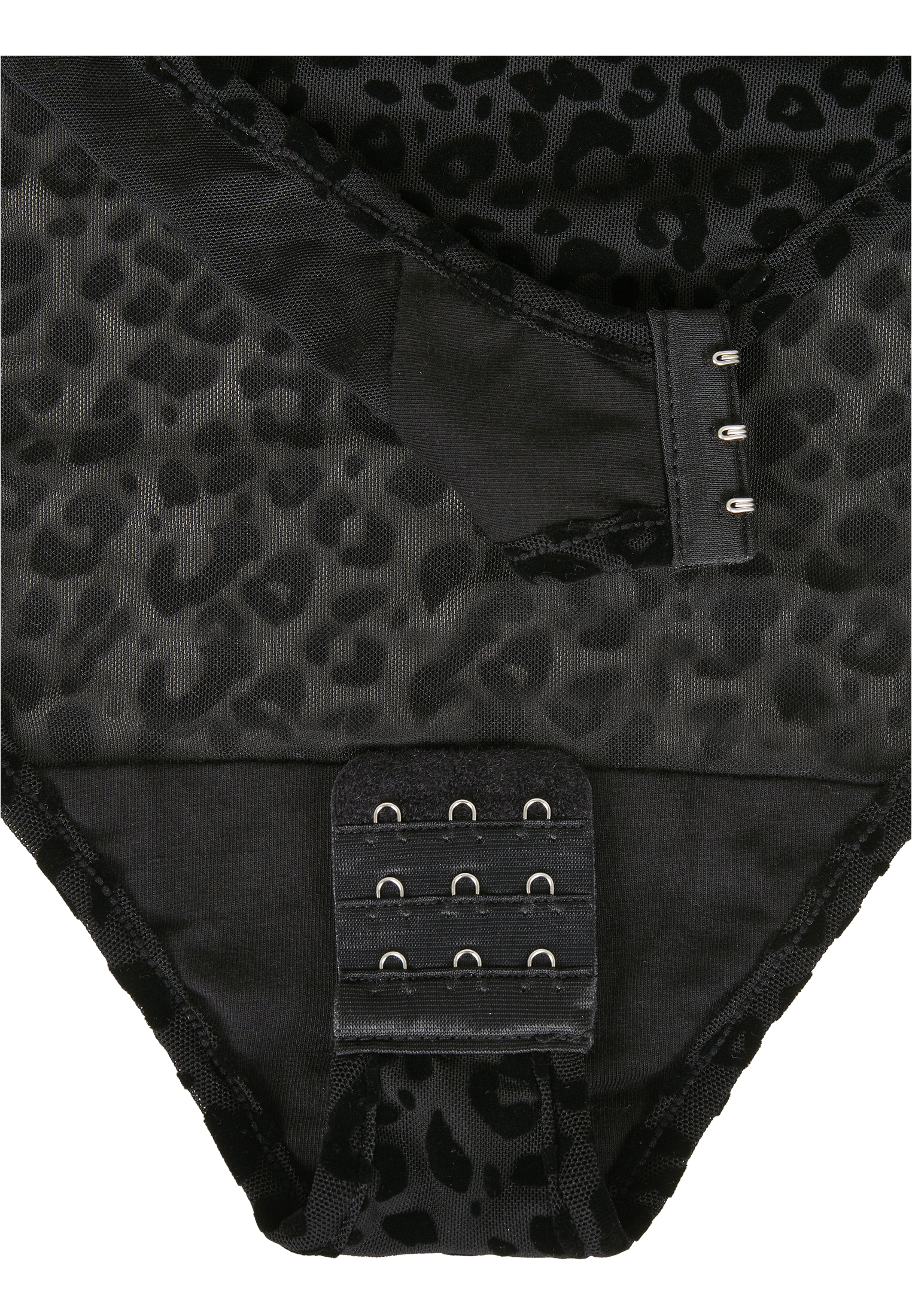 Frauen Feder Spitze Körper schwarz 3XL
 - variant image 9