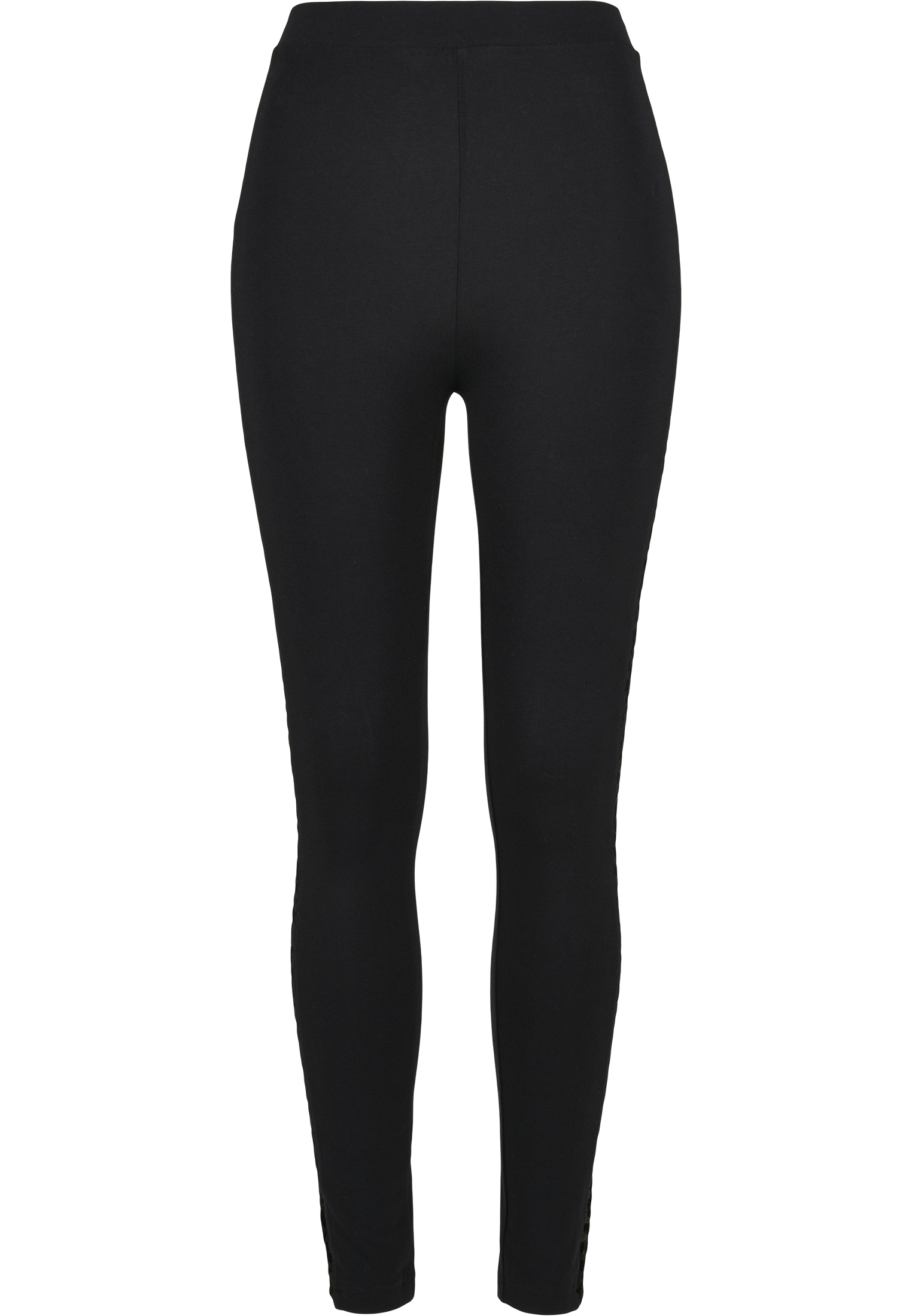 Ladies Flock Lace Stripe Leggings black 3XL - variant image 5