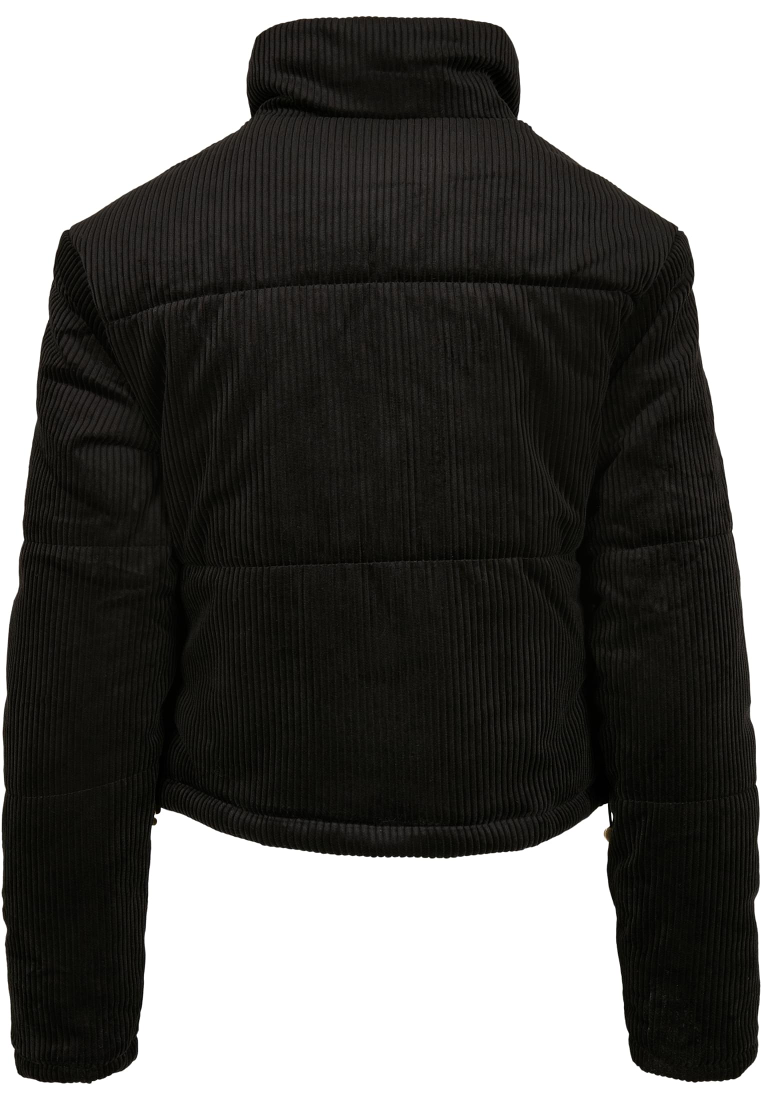 Ladies Corduroy Puffer Jacket black 3XL - variant image 6