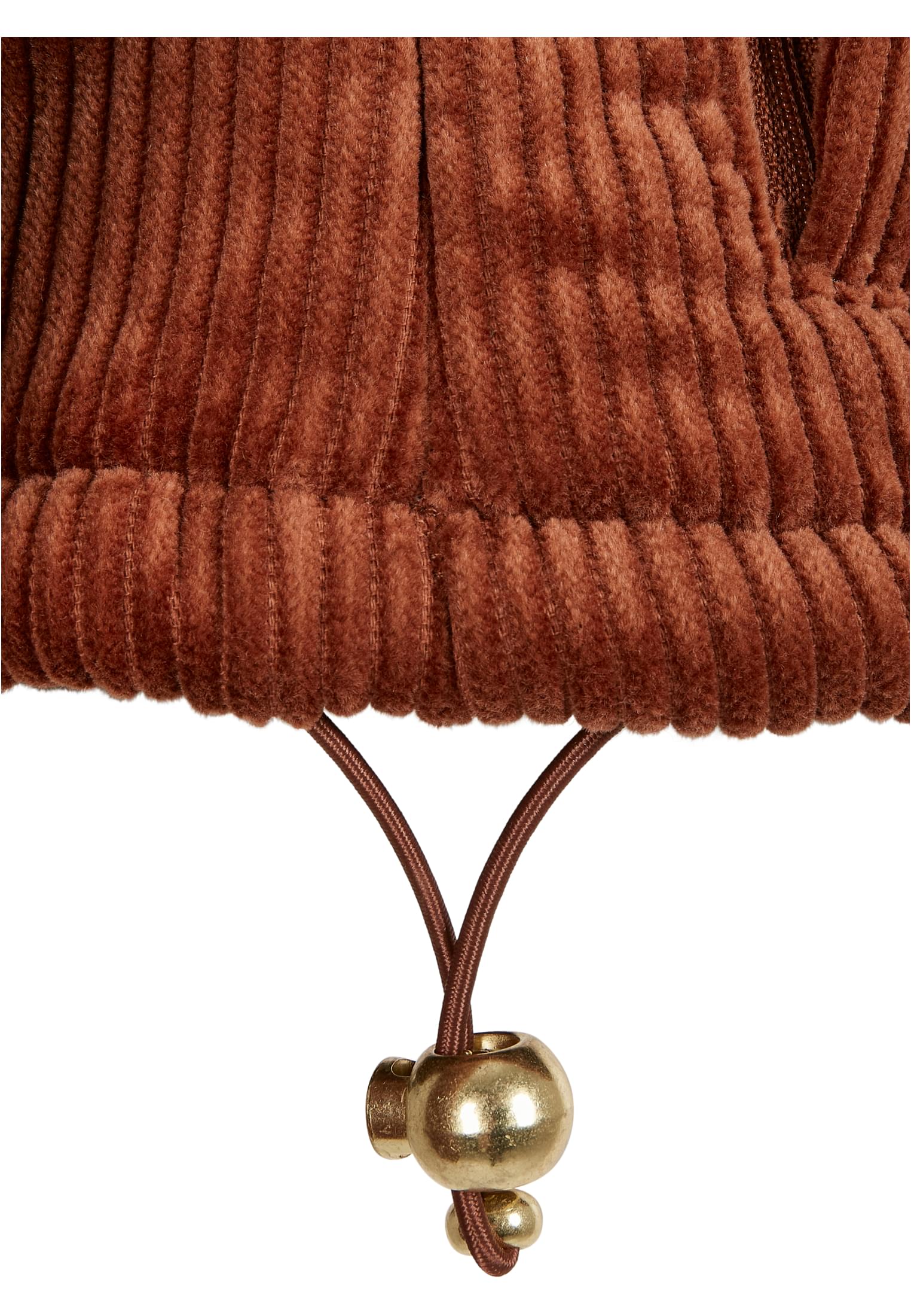 Ladies Corduroy Puffer Jacket toffee 3XL - variant image 10