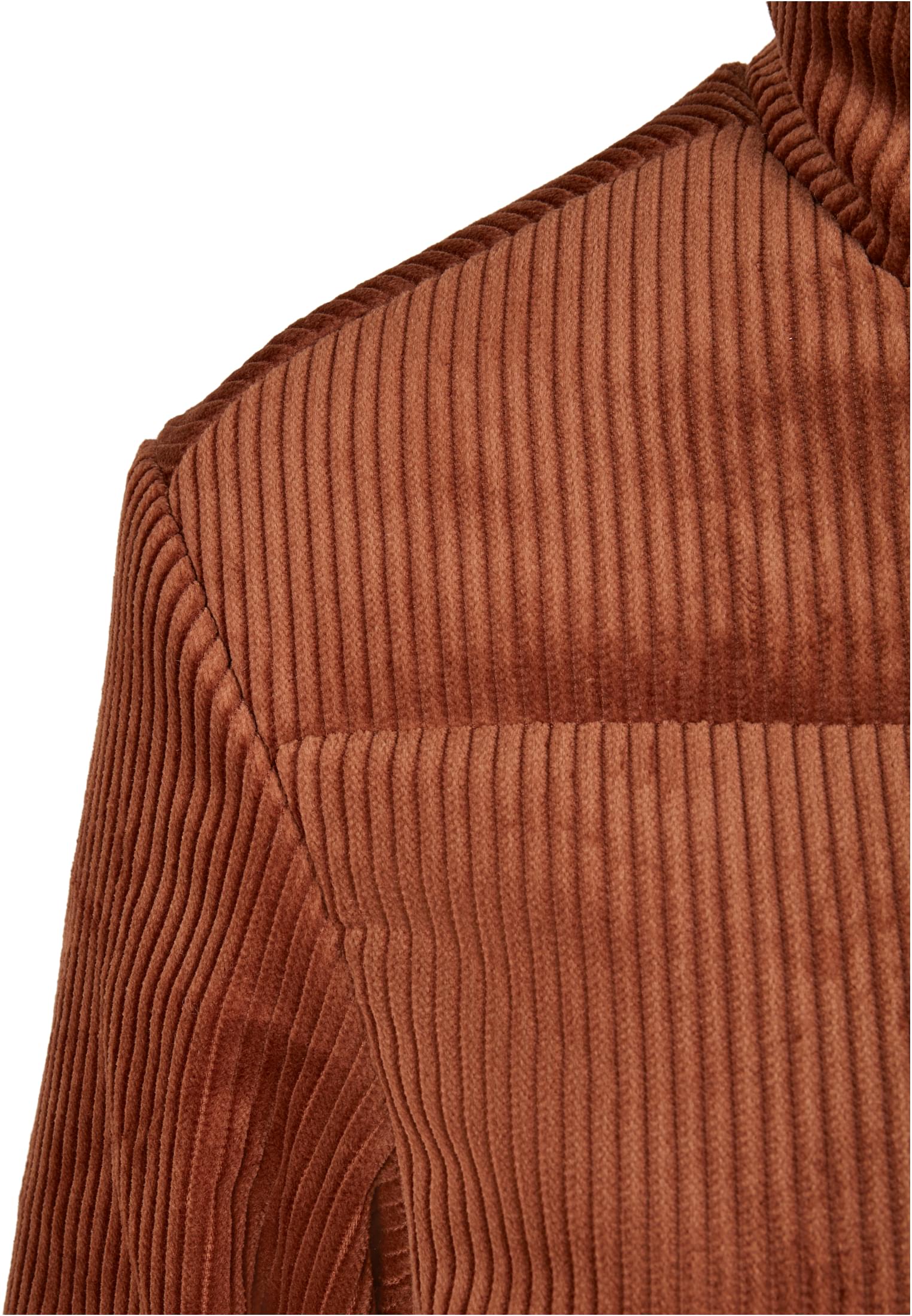 Ladies Corduroy Puffer Jacket toffee 3XL - variant image 8