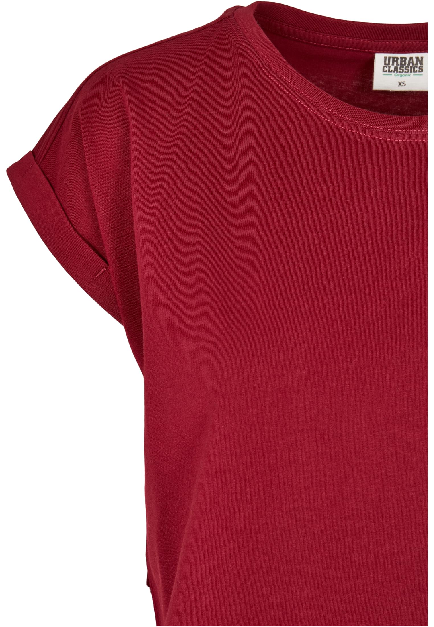 T-shirt Femme Organique Longue Épaules Bourgogne 3XL
 - variant image 8