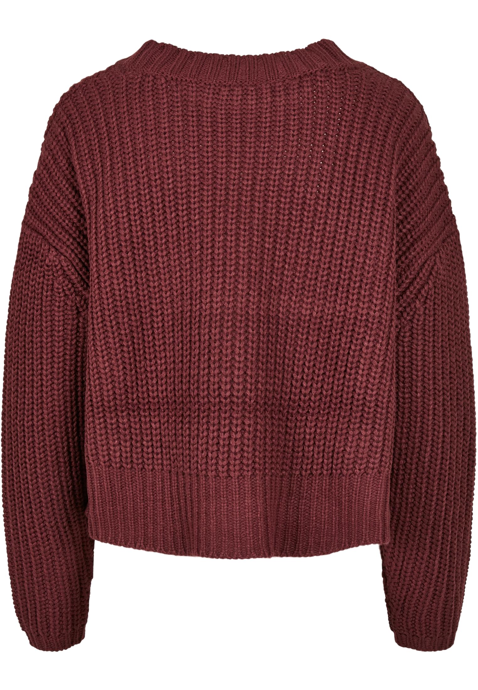 Ladies Wide Oversize Sweater cherry 3XL - variant image 1