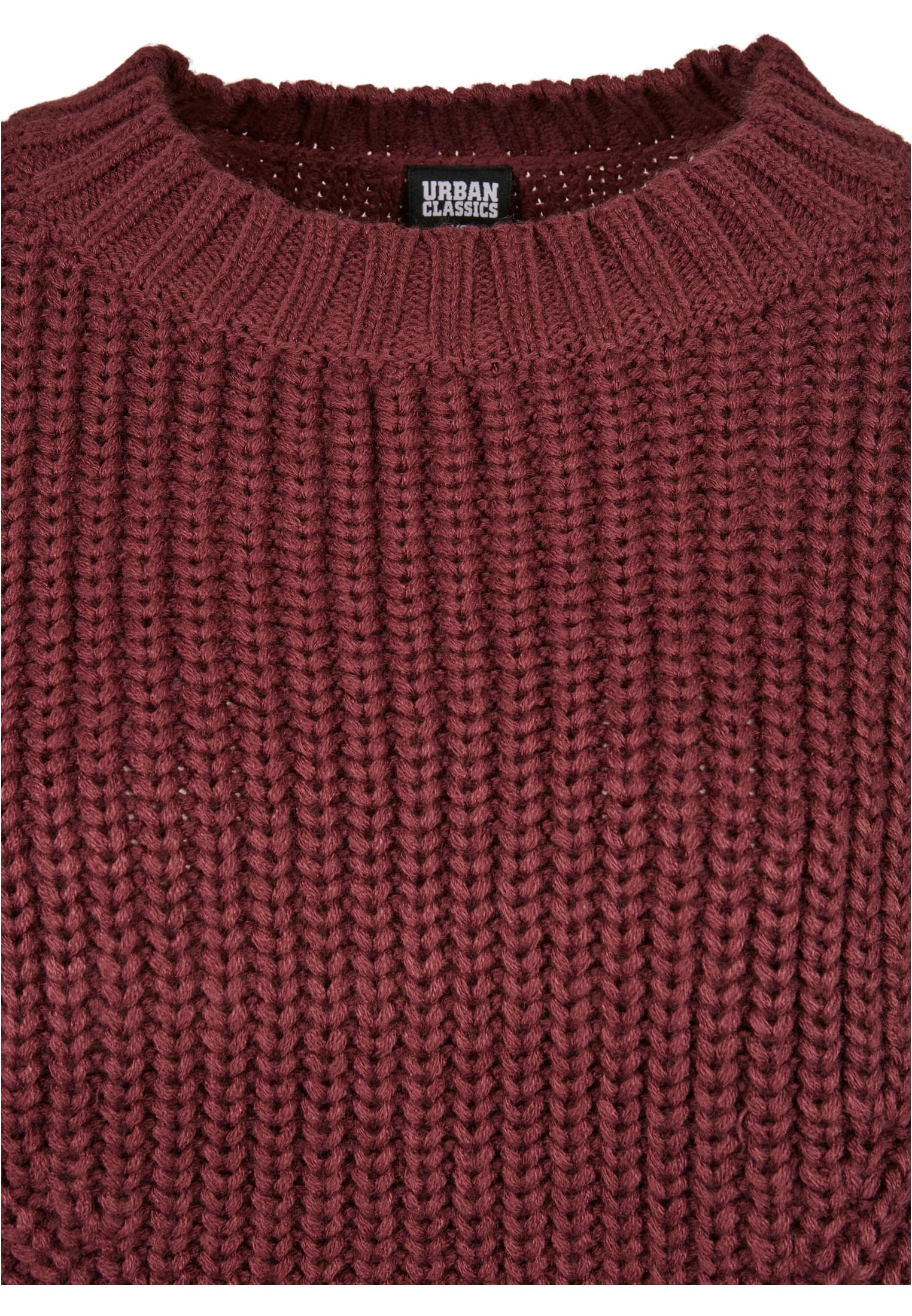 Ladies Wide Oversize Sweater cherry 3XL - variant image 2