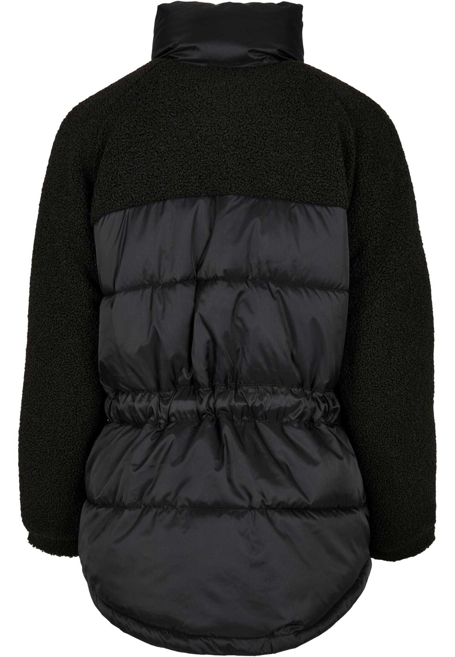 Ladies Sherpa Mix Puffer Jacket black 3XL - variant image 1