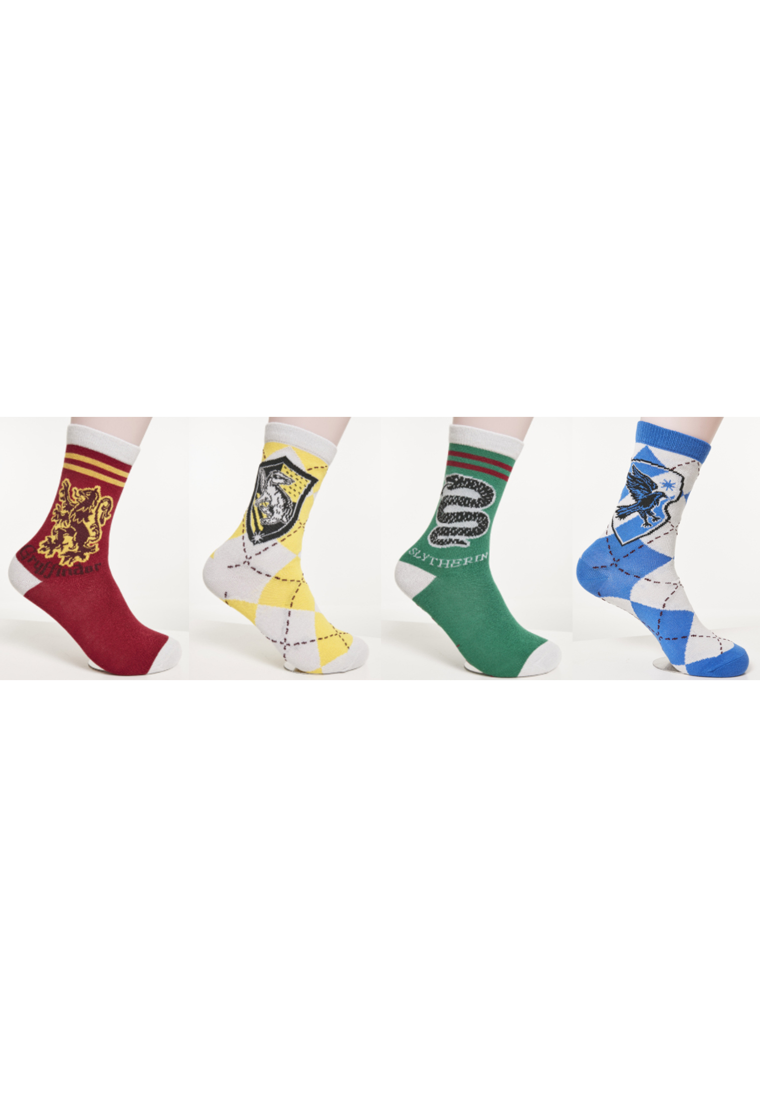 Harry Potter Team Socks 4-Pack multicolor 43-46 - alternate variant 1