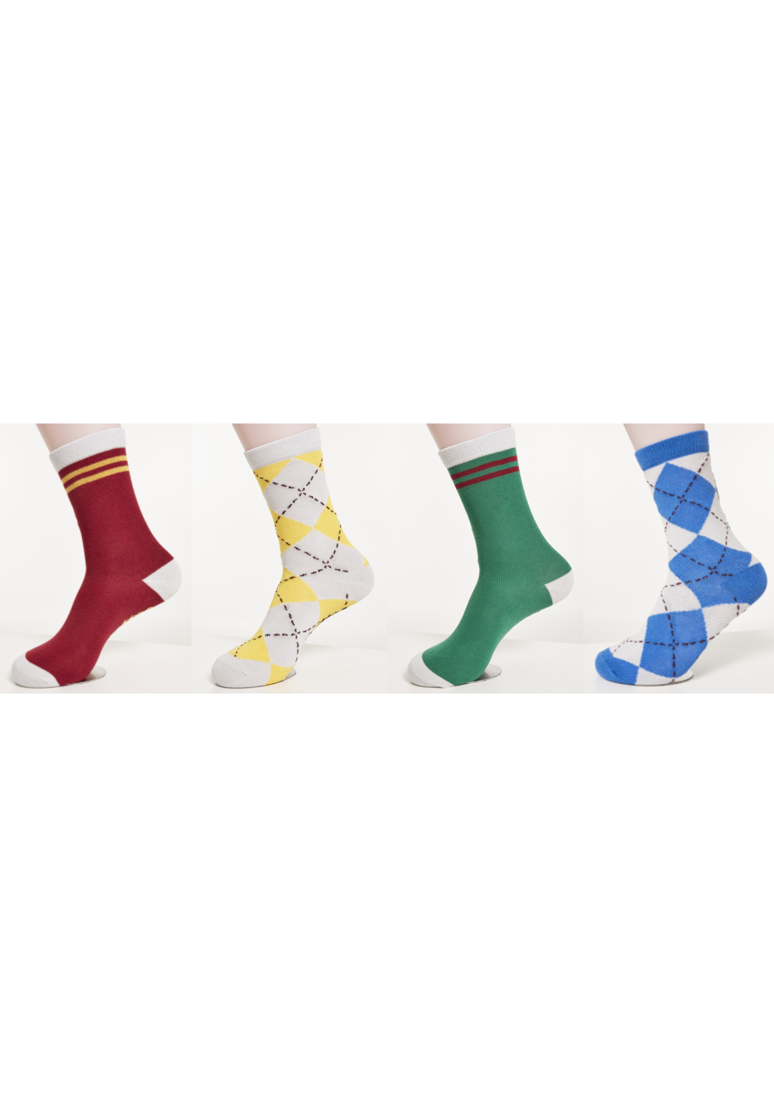 Harry Potter Team Socks 4-Pack multicolor 43-46 - variant image 1
