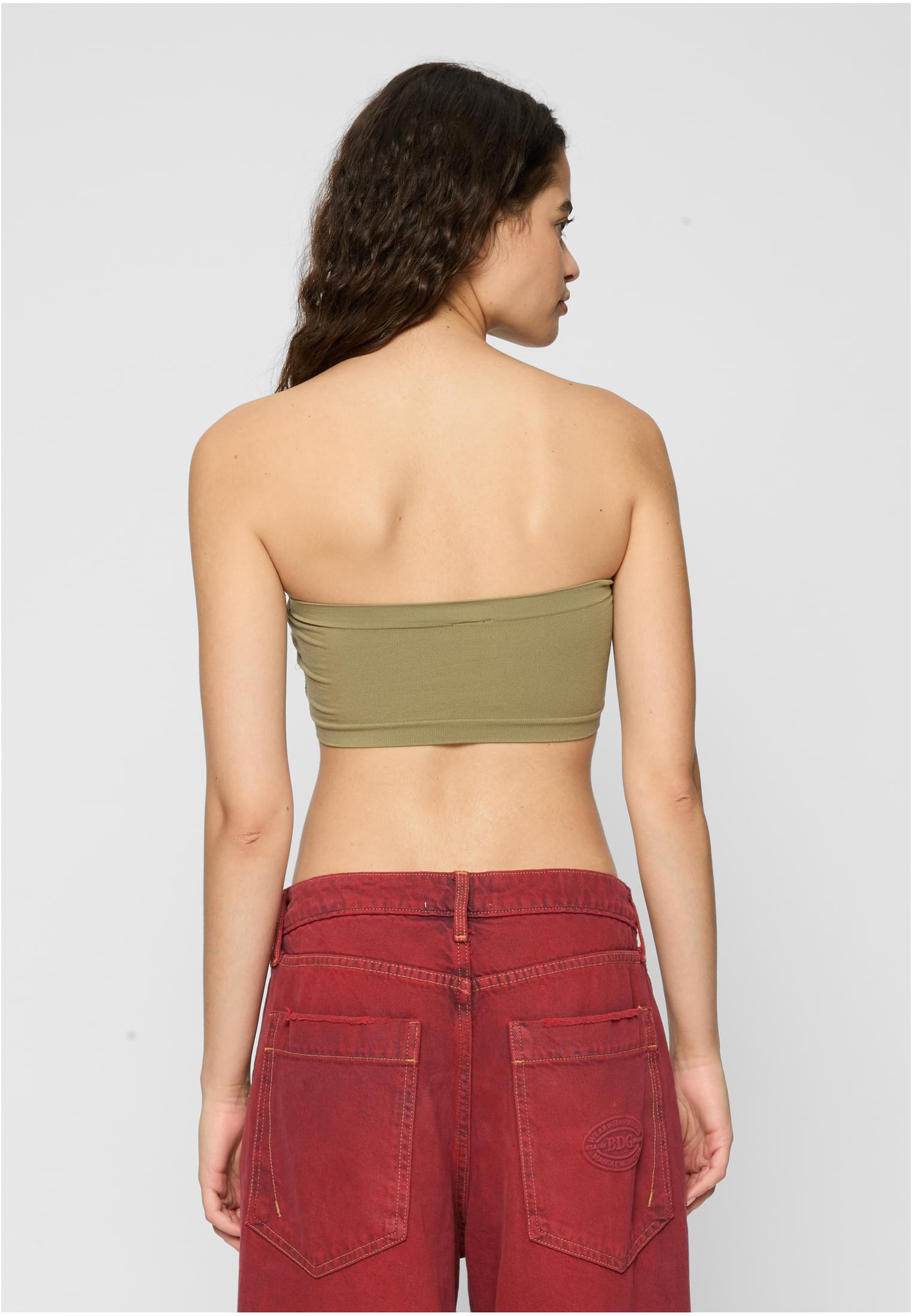 Ladies Pads Bandeau 2-Pack khaki+khaki L - variant image 2