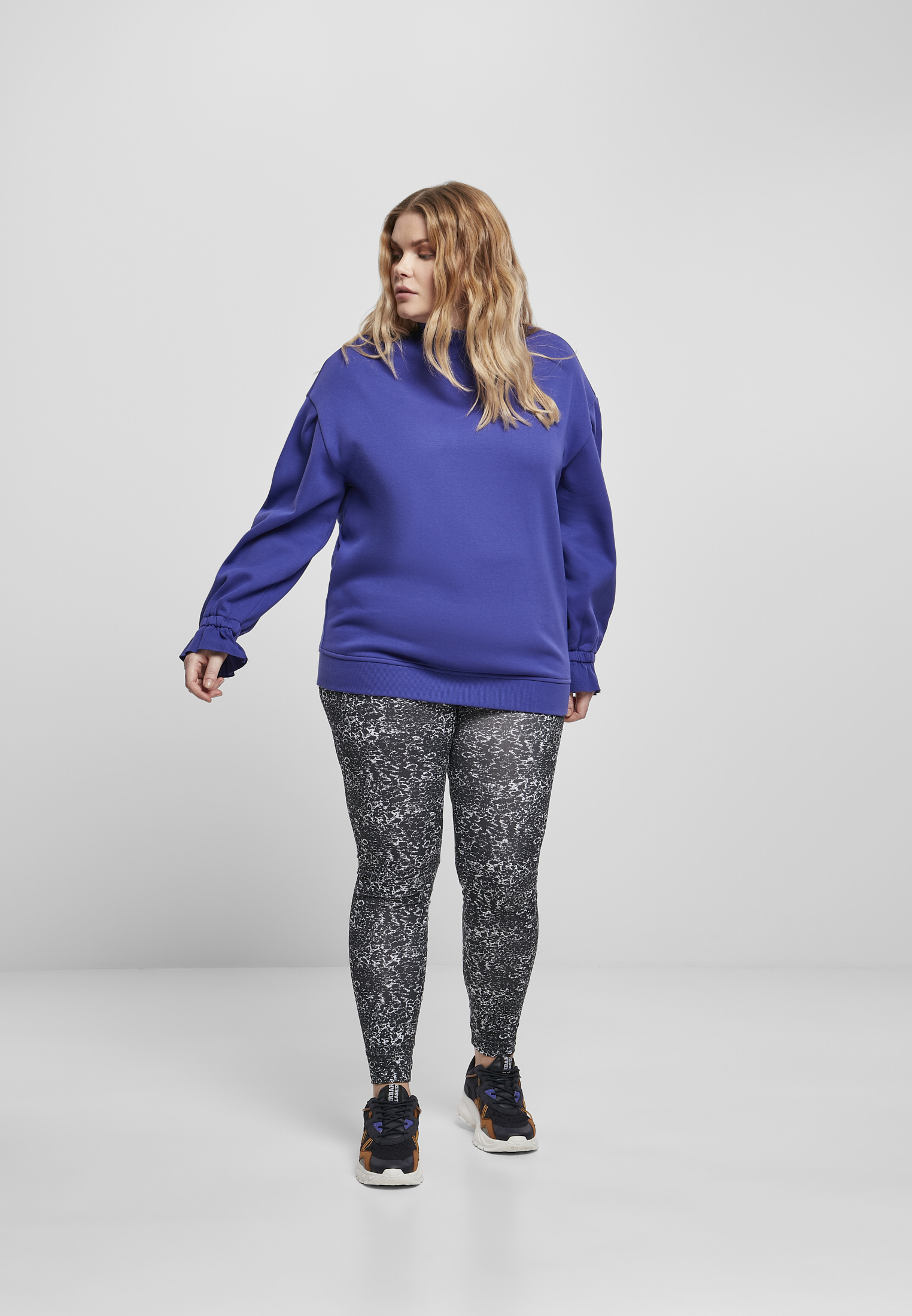 Ladies Turtleneck Crew bluepurple 3XL - variant image 4