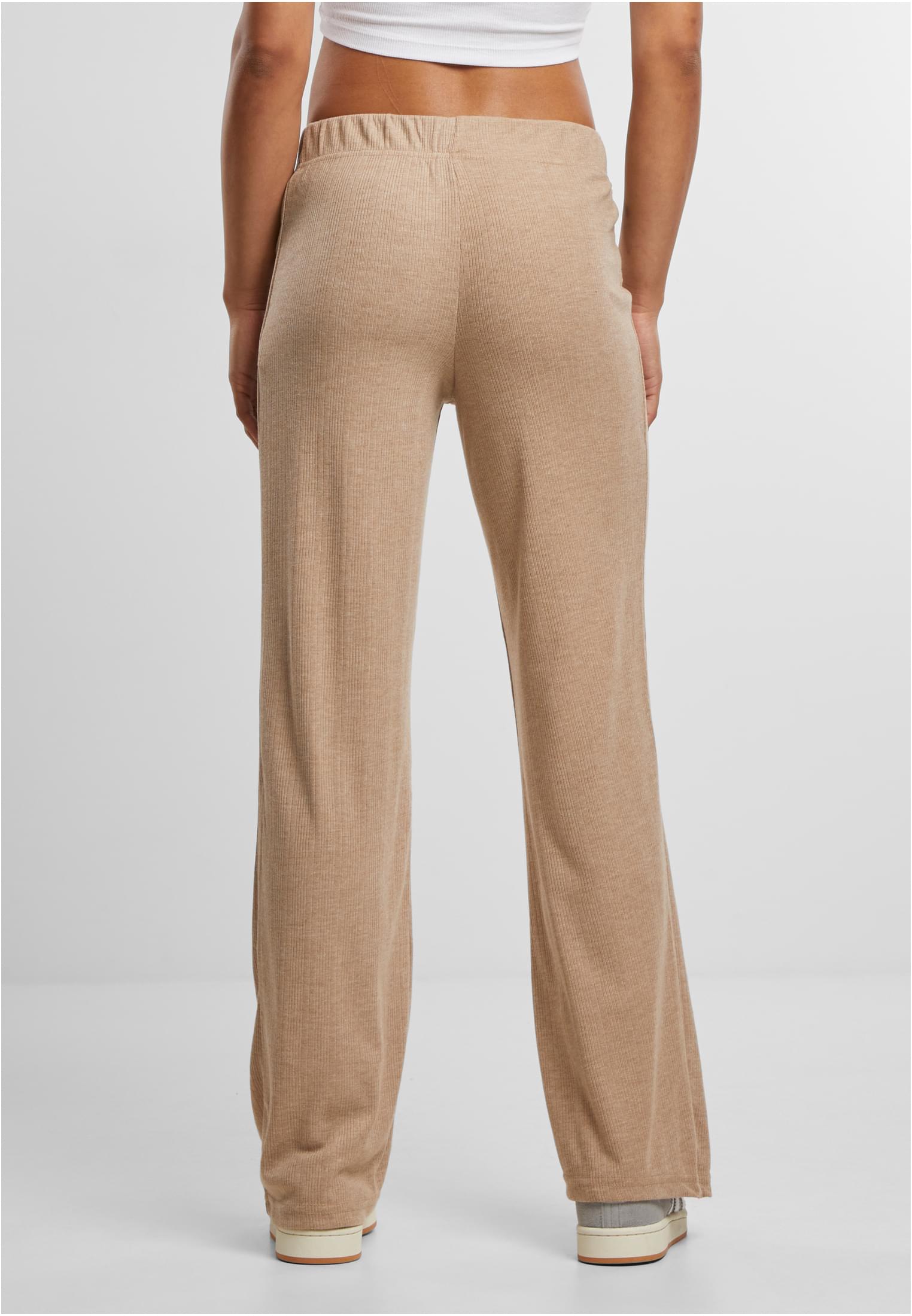 Ladies Rib Pants beigemelange L
 - variant image 2