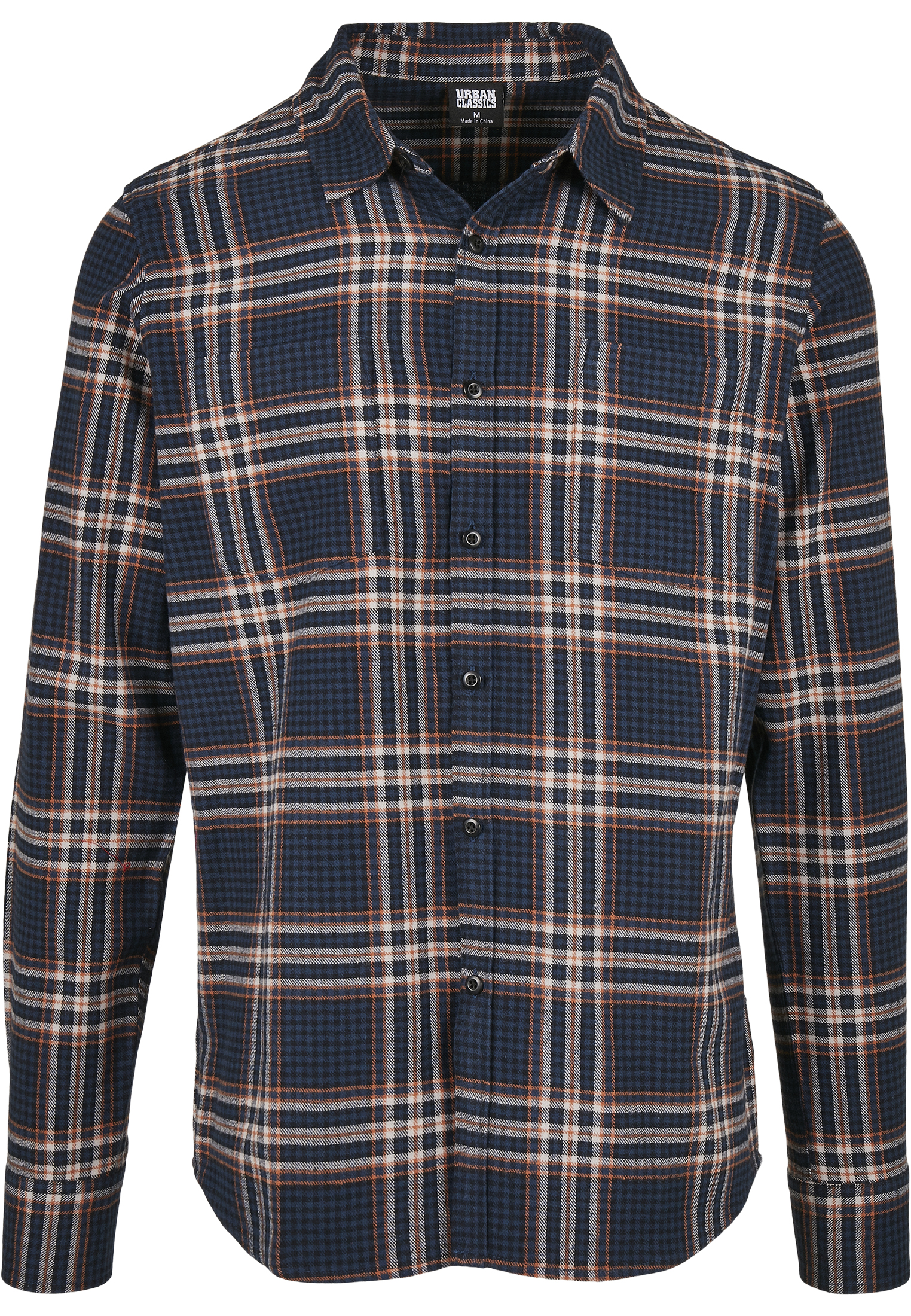 Checked Campus Shirt darkblue/rustred L - variant image 5