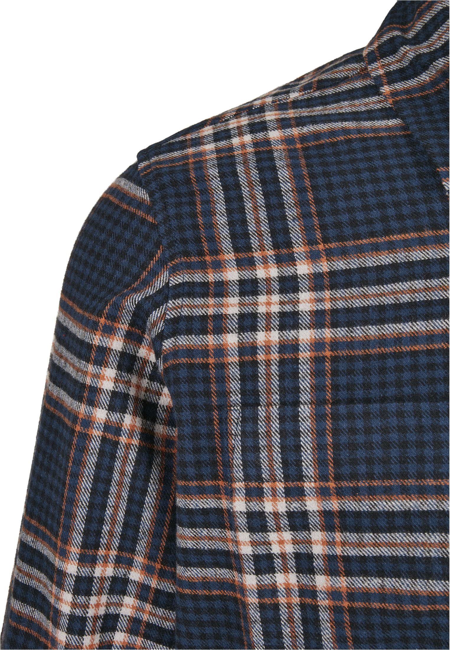 Checked Campus Shirt darkblue/rustred L - variant image 8