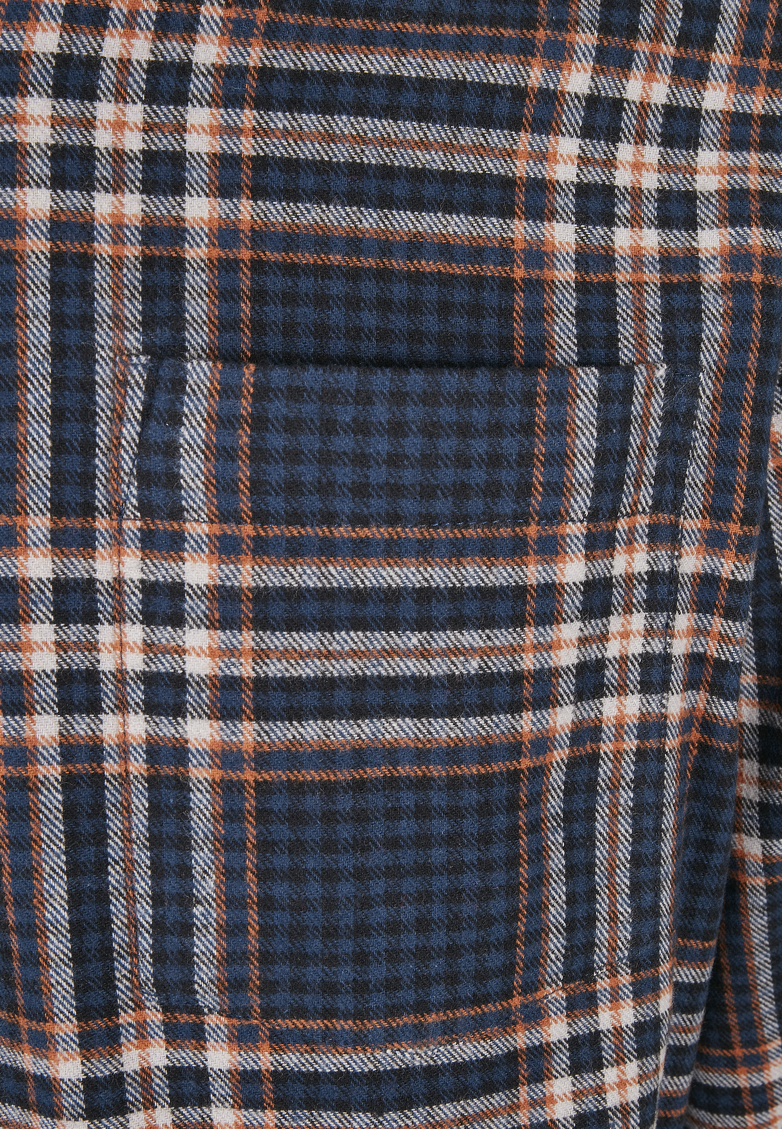 Checked Campus Shirt darkblue/rustred L - variant image 9