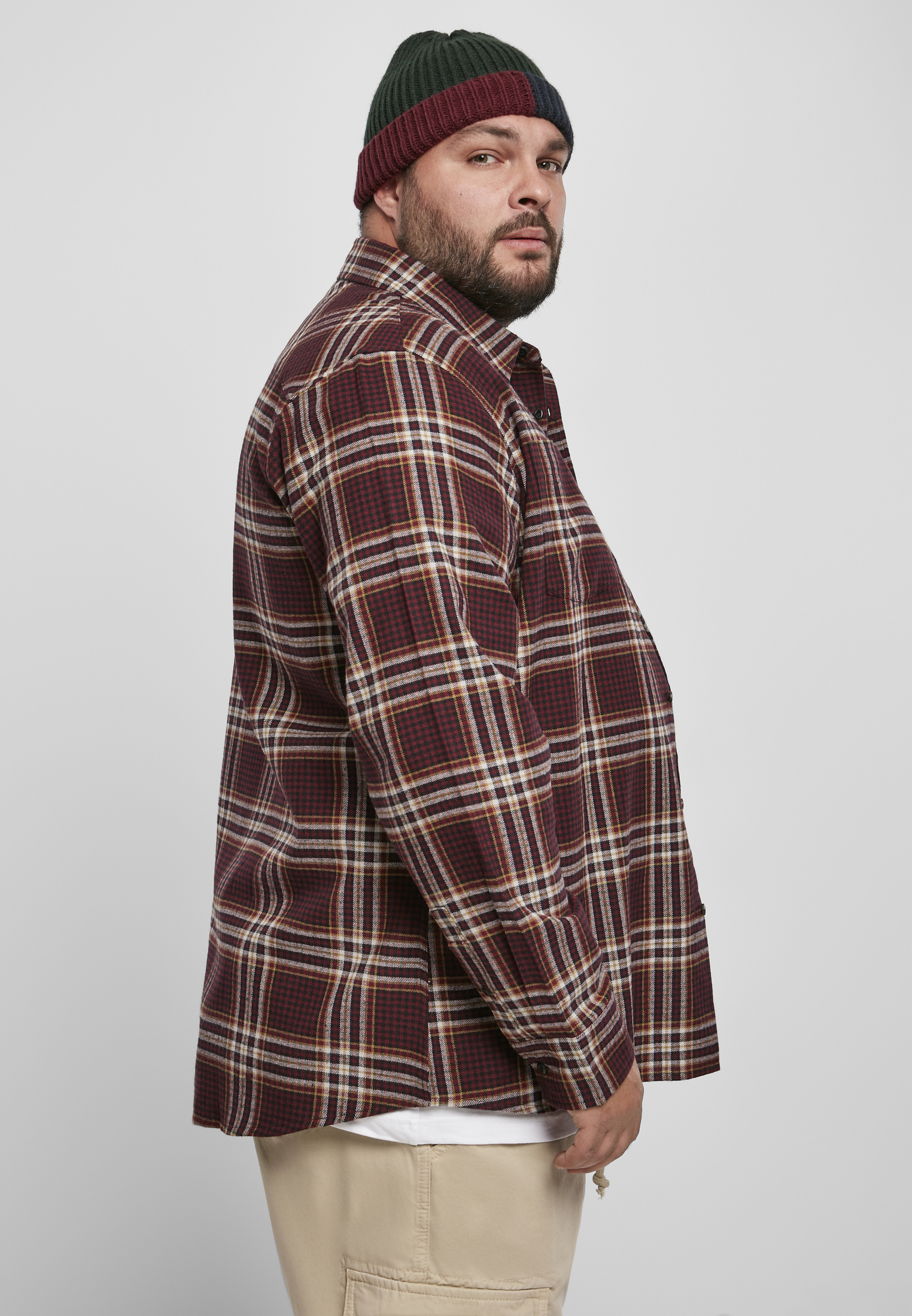 Checked Campus Shirt cherry/honey 3XL - variant image 3