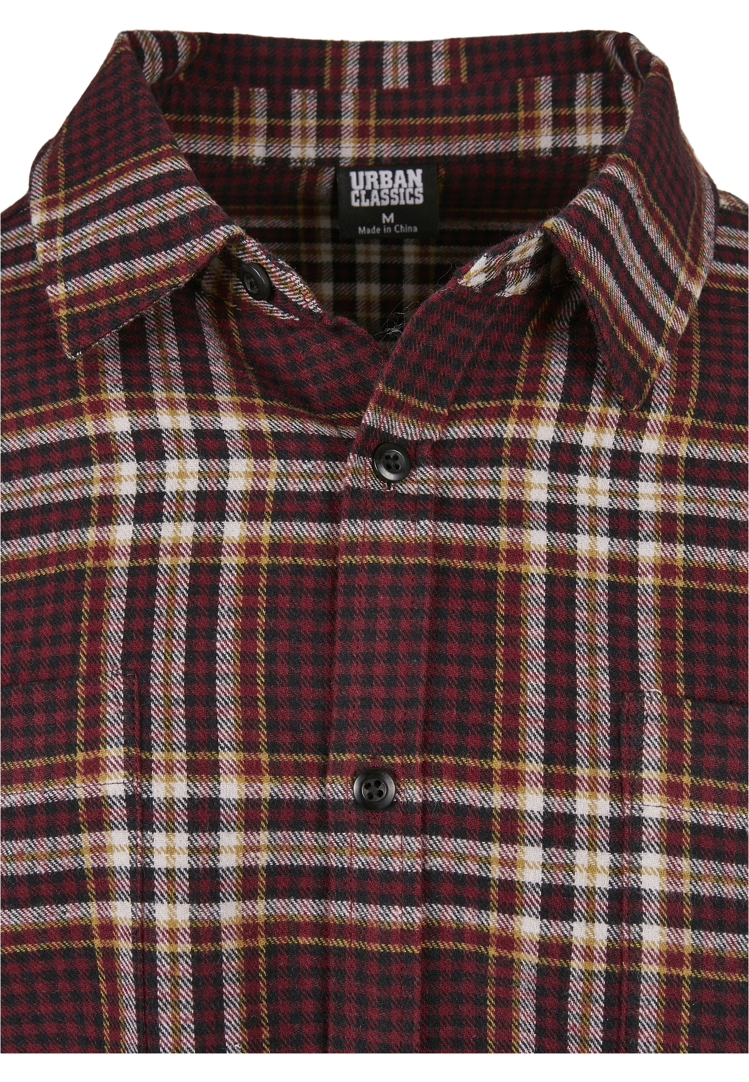 Checked Campus Shirt cherry/honey 3XL - variant image 7