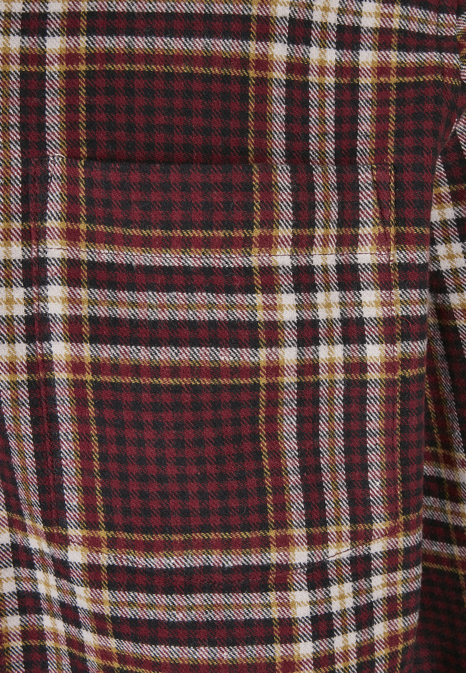 Checked Campus Shirt cherry/honey 3XL - variant image 9