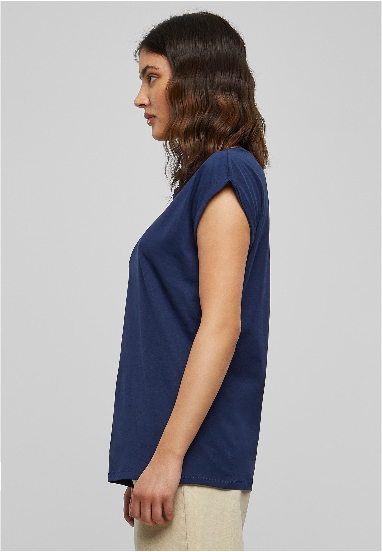 Ladies Extended Shoulder Tee darkblue 3XL - variant image 1