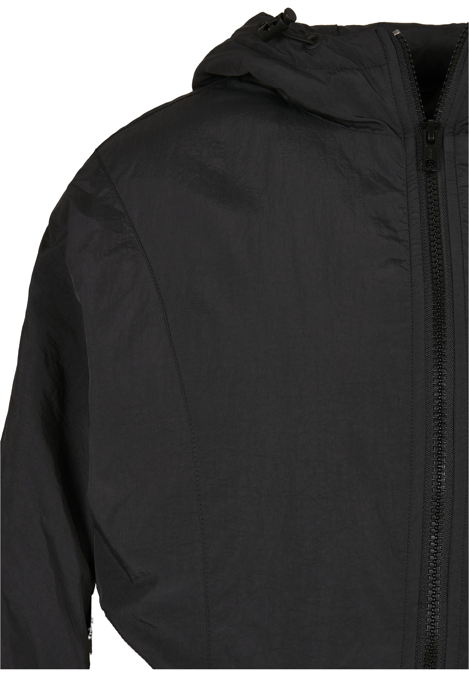Ladies Padded 2-Tone Batwing Jacket black/white 3XL - variant image 8