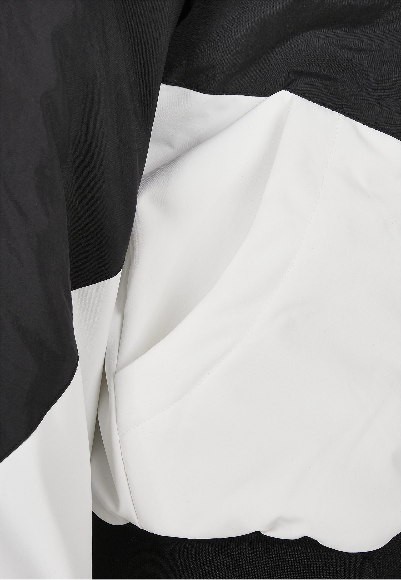 Ladies Padded 2-Tone Batwing Jacket black/white 3XL - variant image 9