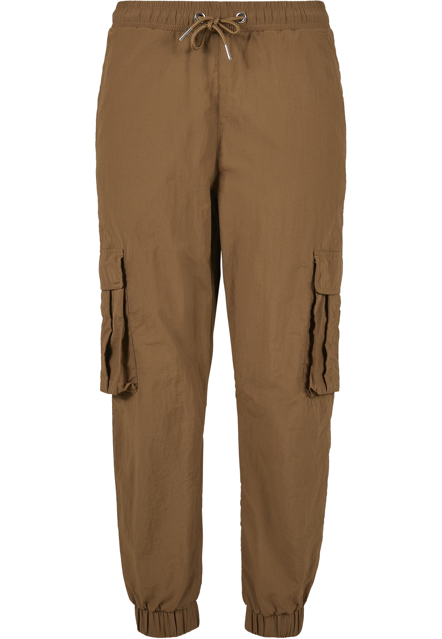 Ladies High Waist Crinkle Nylon Cargo Pants midground L - variant image 5