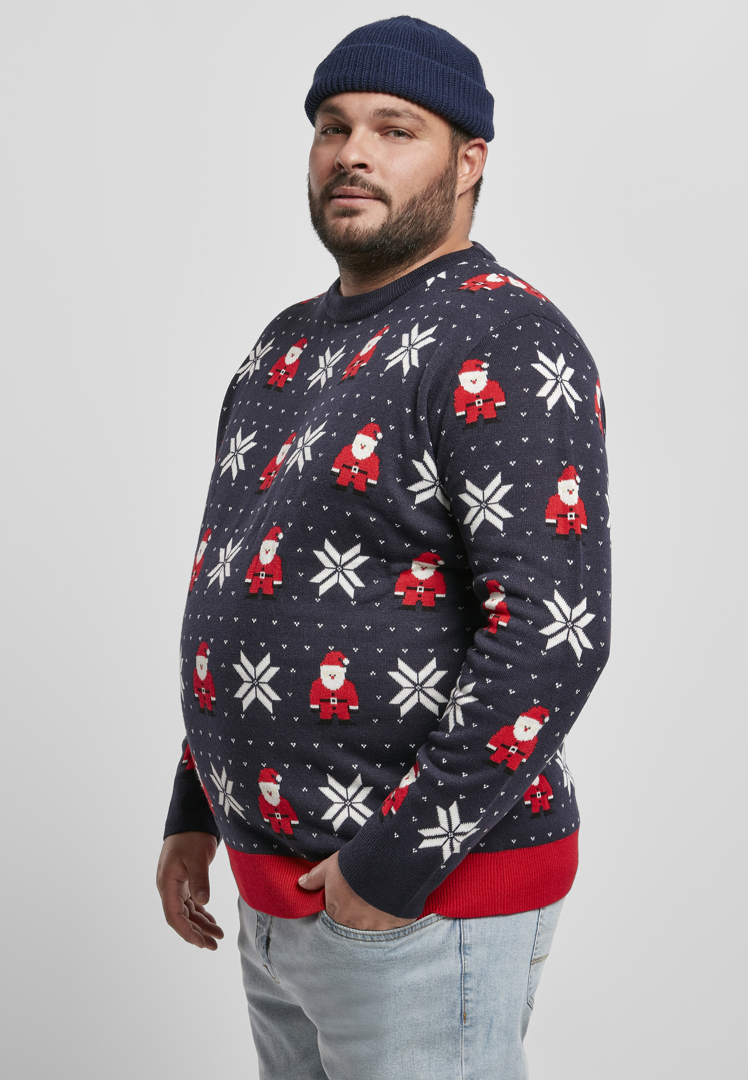 Nicolaus And Snowflakes Sweater nicolaus and snowflake aop 3XL - variant image 1