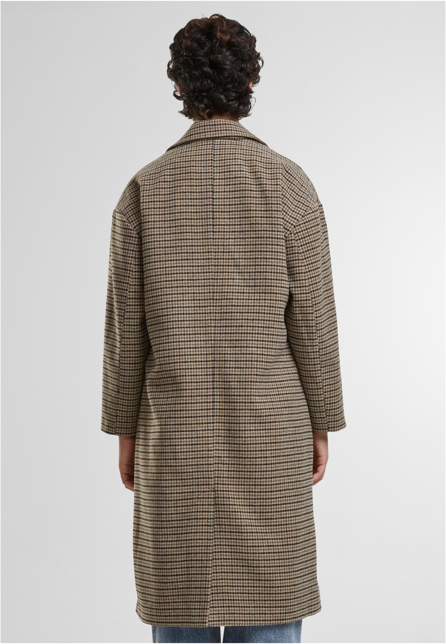 Ladies Oversized Plaid Coat unionbeige/black 3XL - variant image 1
