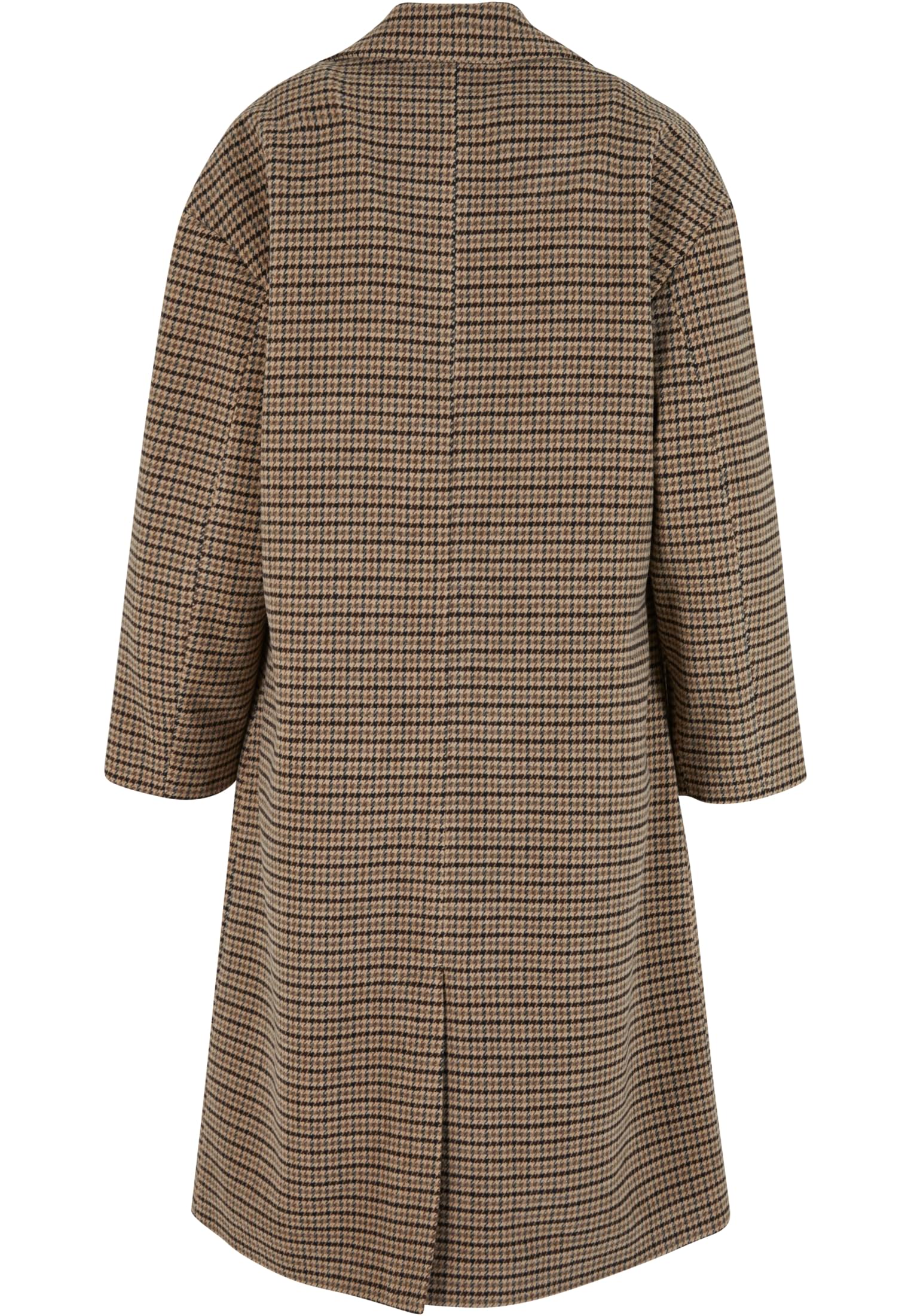 Ladies Oversized Plaid Coat unionbeige/black 3XL - variant image 5