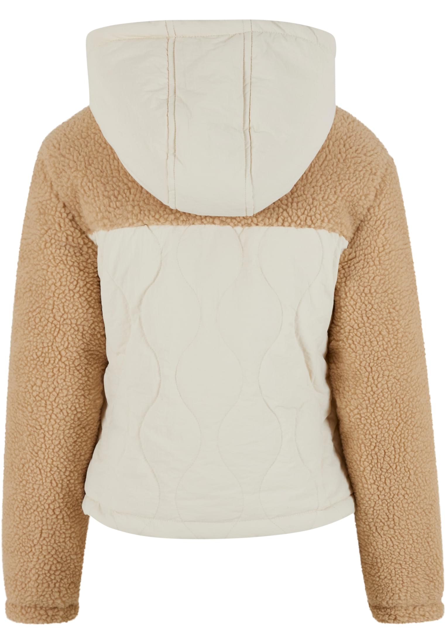 Dames Sherpa Crinkle Nylon Mix Gilet unionbeige/whitesand 3XL
 - variant image 4