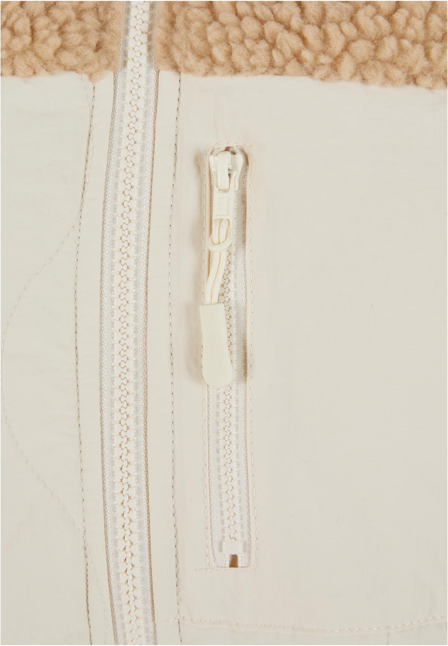 Dames Sherpa Crinkle Nylon Mix Gilet unionbeige/whitesand 3XL
 - variant image 7