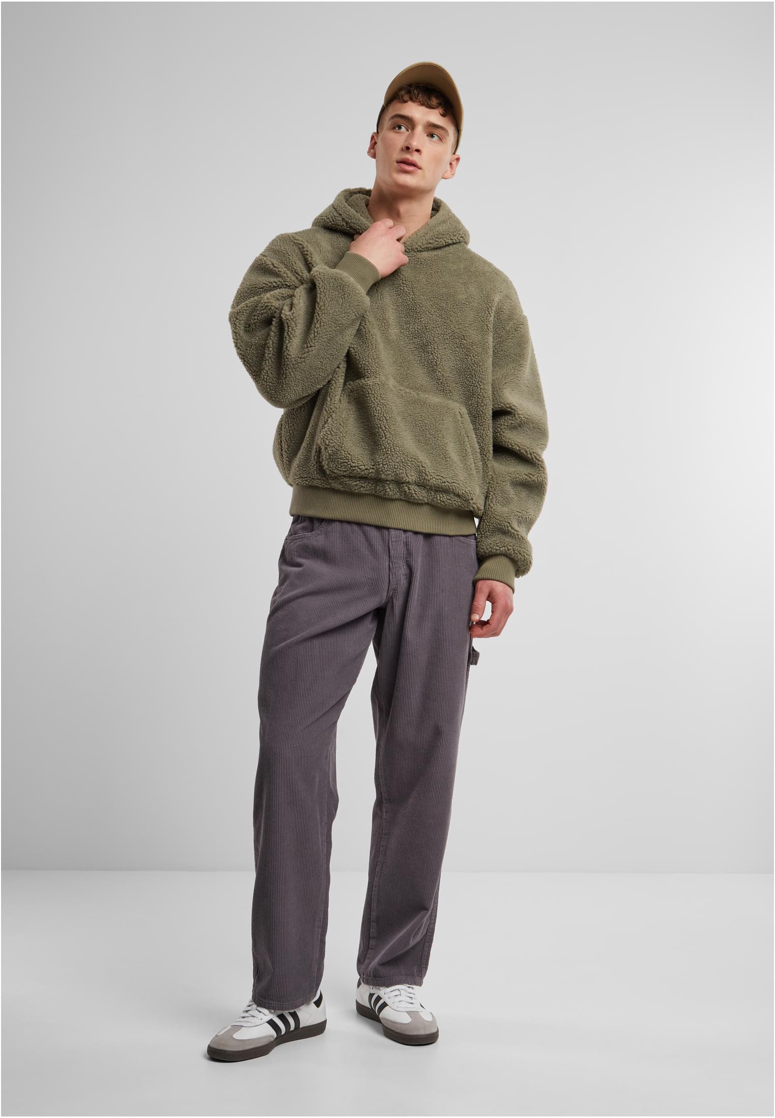 Oversized Teddy Hoody palegreen 3XL
 - variant image 4