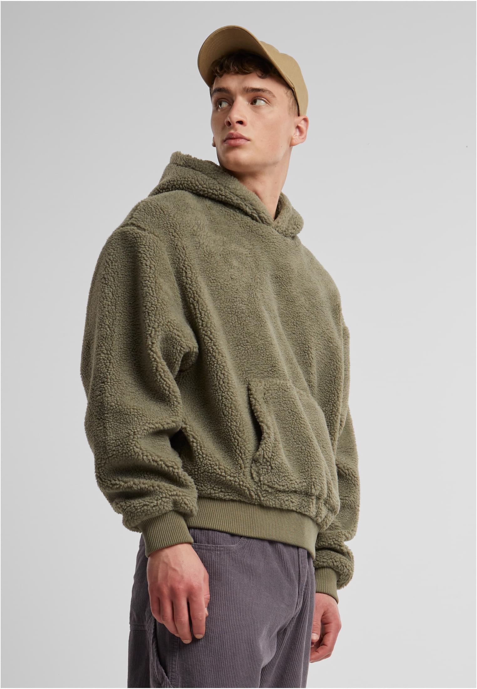 Oversized Teddy Hoody palegreen 3XL
 - variant image 3