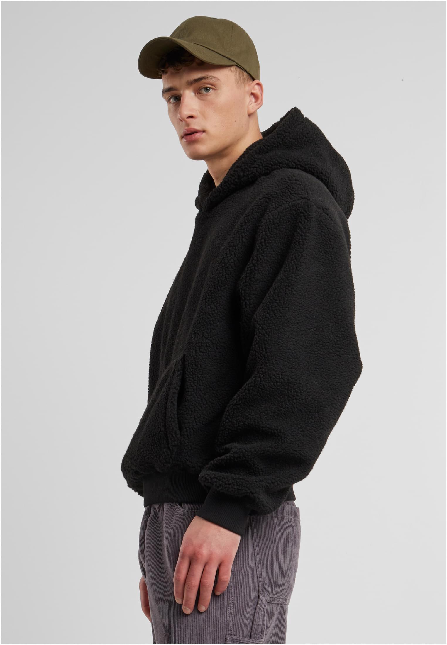 Chaqueta Teddy ancha negra XL
 - variant image 1