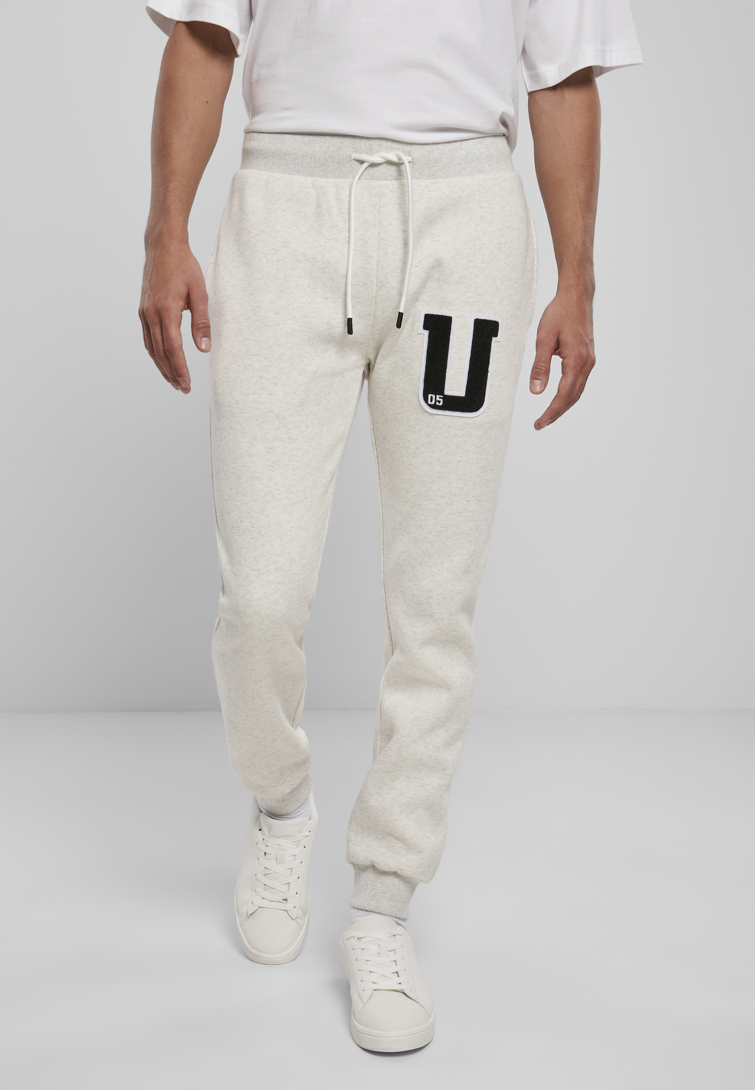 Frottee Patch Sweatpants lightgrey L - alternate variant 1
