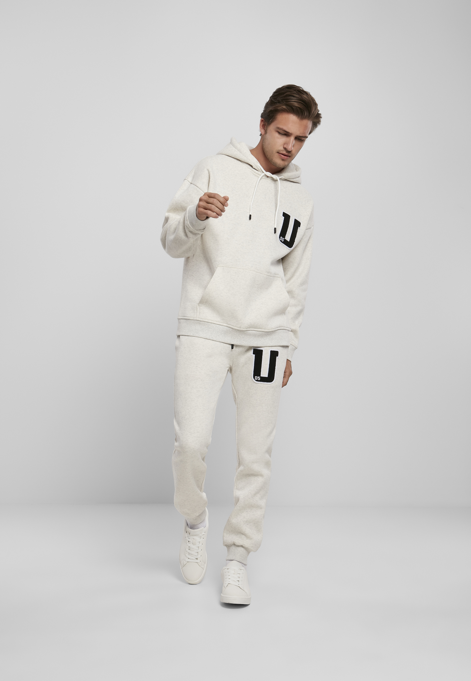 Frottee Patch Sweatpants lightgrey L - variant image 4