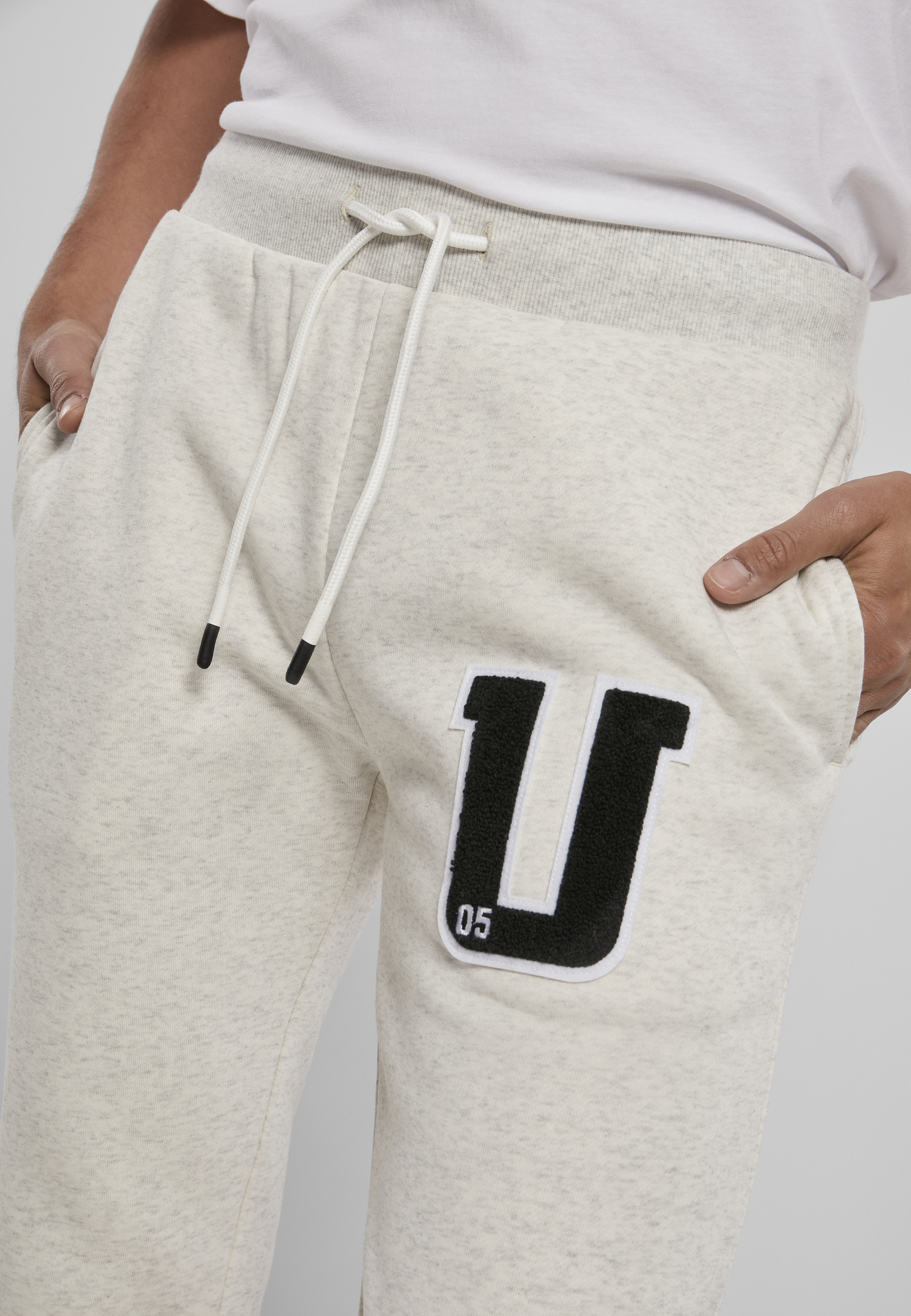Frottee Patch Sweatpants lightgrey L - variant image 5