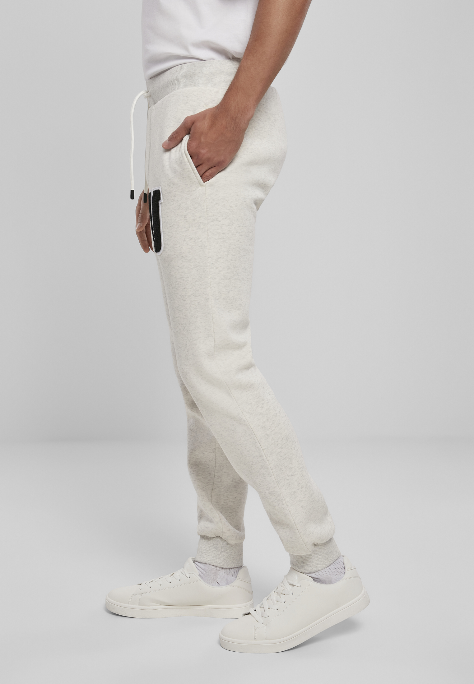 Frottee Patch Sweatpants lightgrey L - variant image 1
