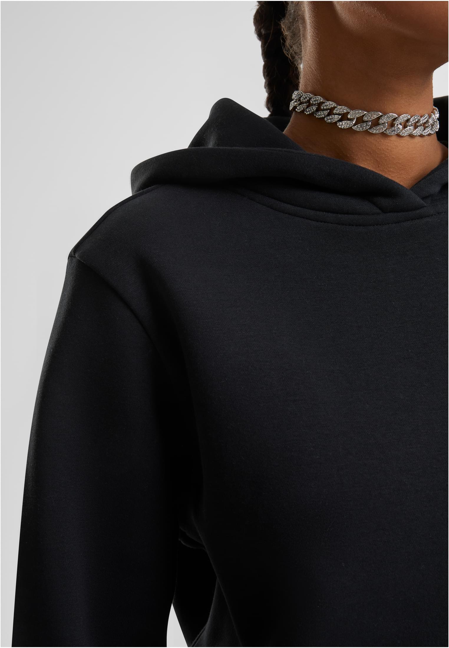 Femmes Hoodie Doux Noir 3XL
 - variant image 2
