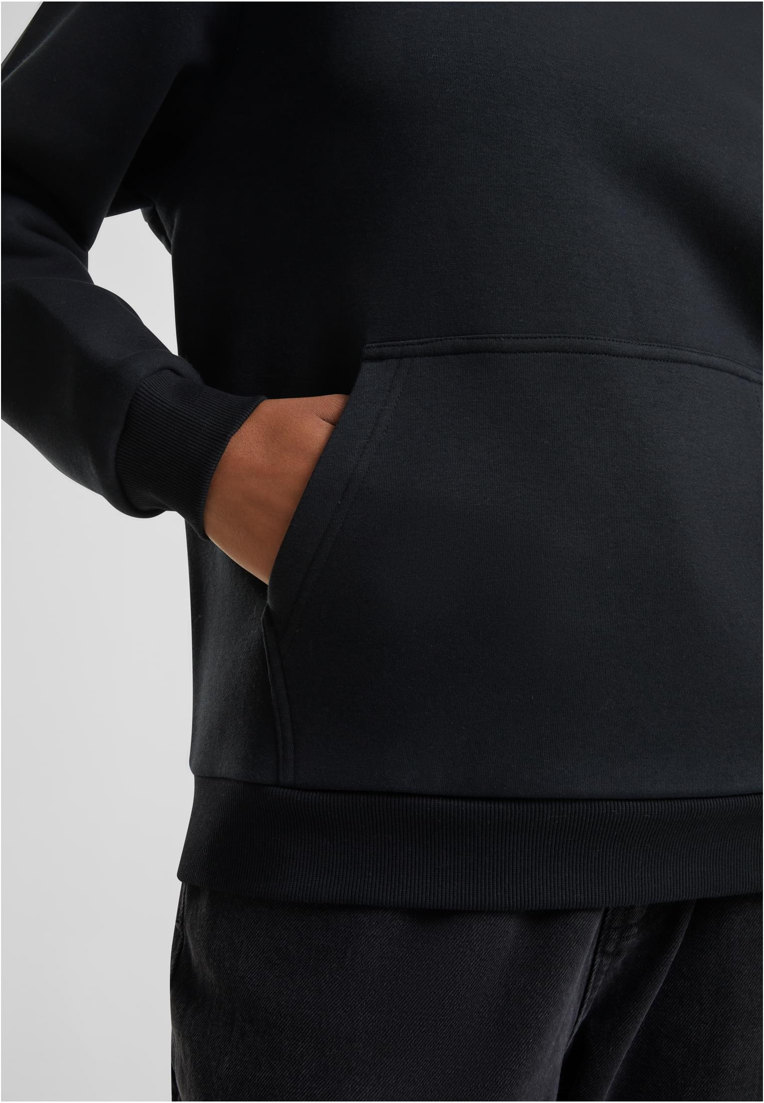 Femmes Hoodie Doux Noir 3XL
 - variant image 3
