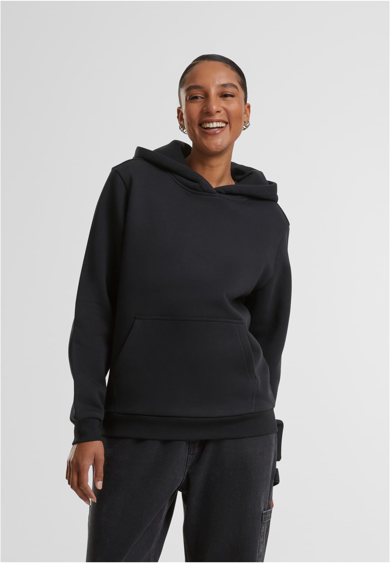 Femmes Hoodie Doux Noir 3XL
 - alternate variant 1
