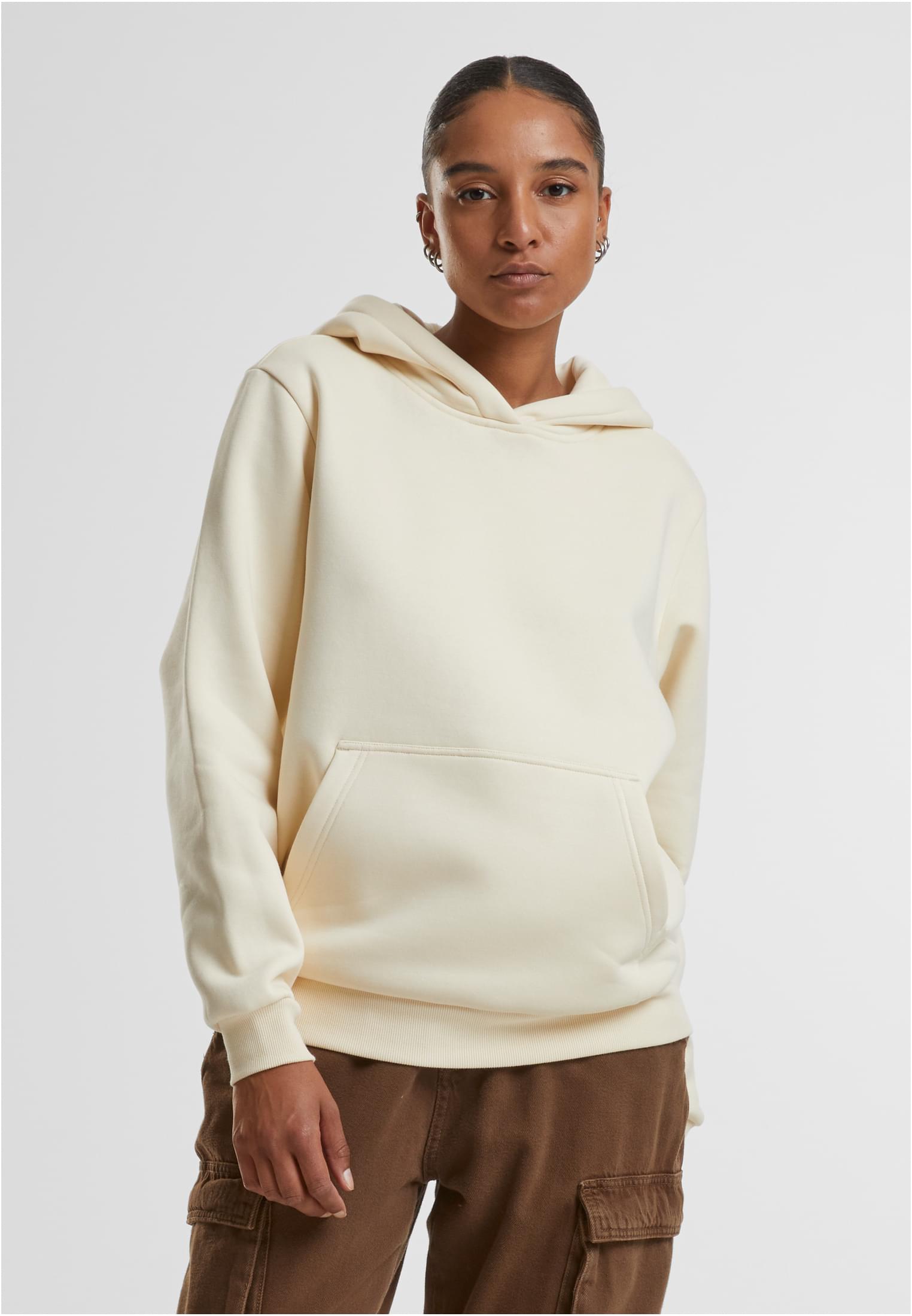 Dames Fluffy Hoody blanchesand 3XL
 - alternate variant 3