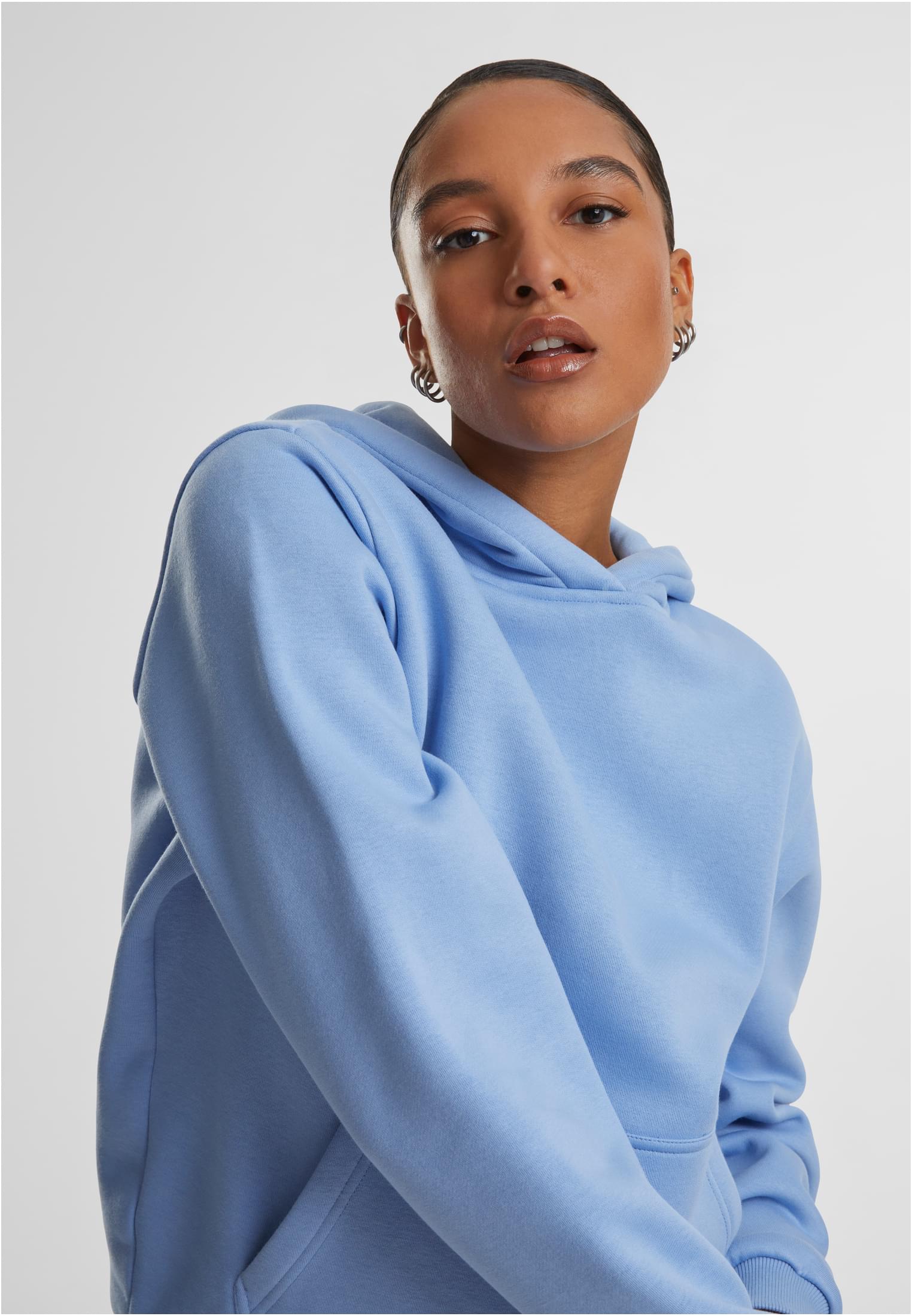 Femmes Hoodie douillette bleu poudre 3XL
 - variant image 6