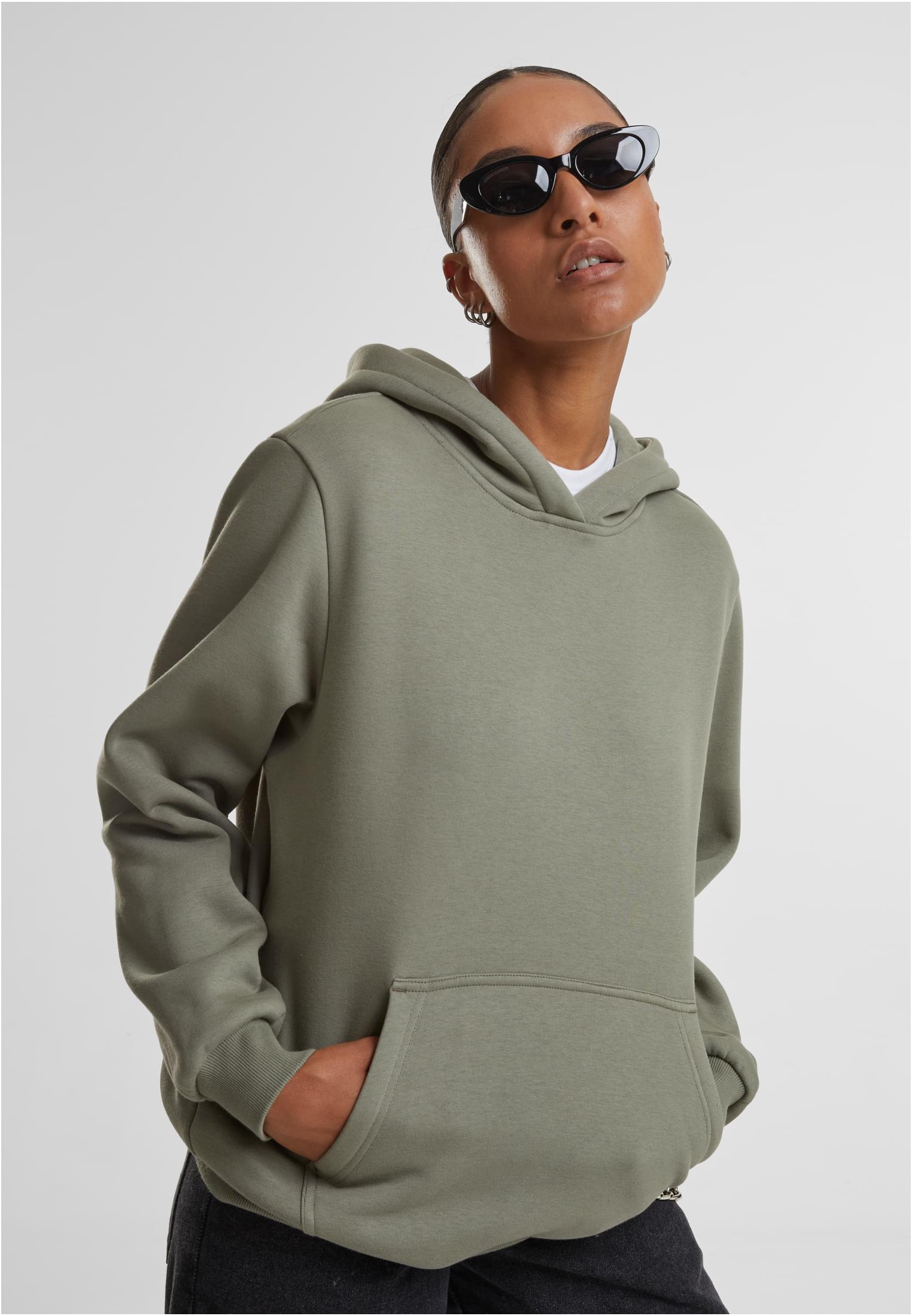 Femmes, sweat-shirt douillet, olive pâle, 3XL
 - variant image 4